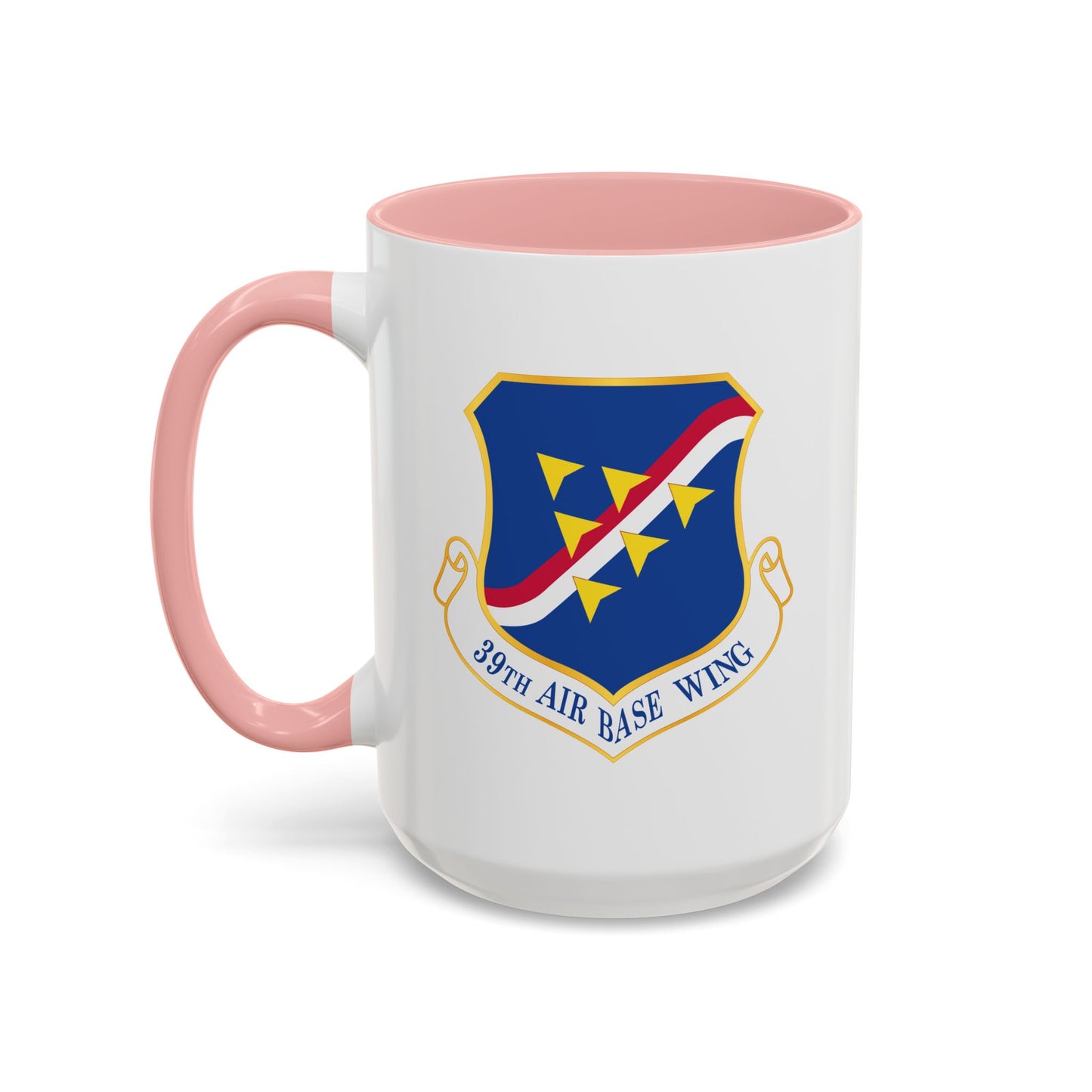 Accent Coffee Mug (11oz & 15oz) - USAF - 39th Airbase Wing wo Txt