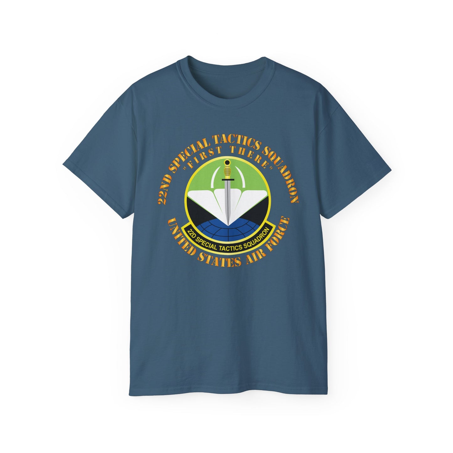 Unisex Ultra Cotton Tee - USAF - 22nd Special Tactics Squadron - First There X 300