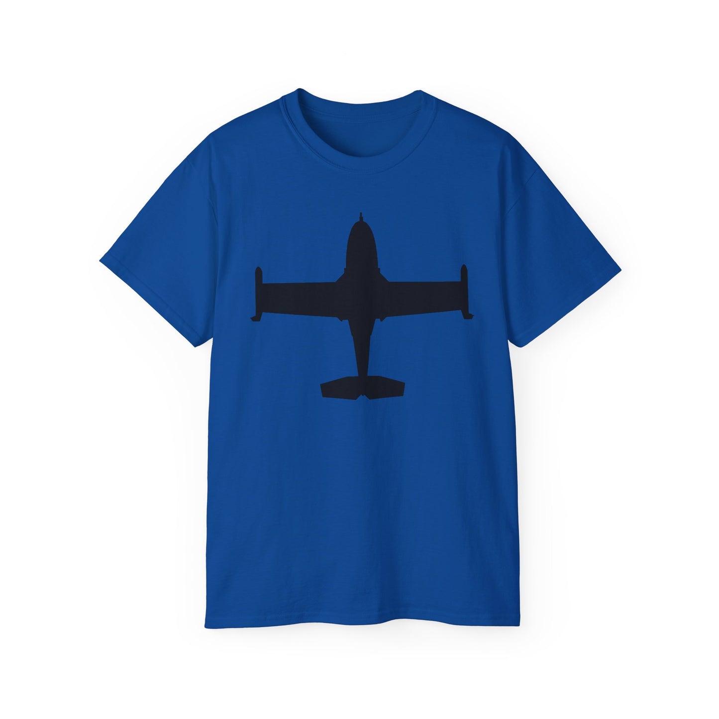 Unisex Ultra Cotton Tee - Aircraft - A-37-Trainer - Top - Silhouette X 300