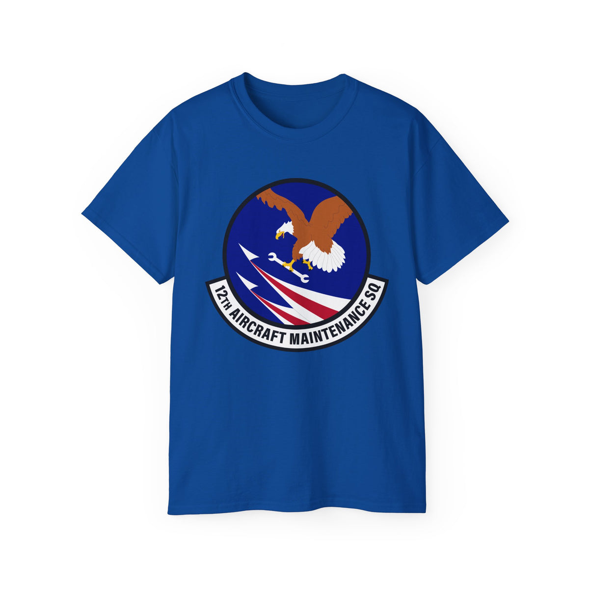Unisex Ultra Cotton Tee - USAF - 12th Aircraft Maintenance Squadron wo txt