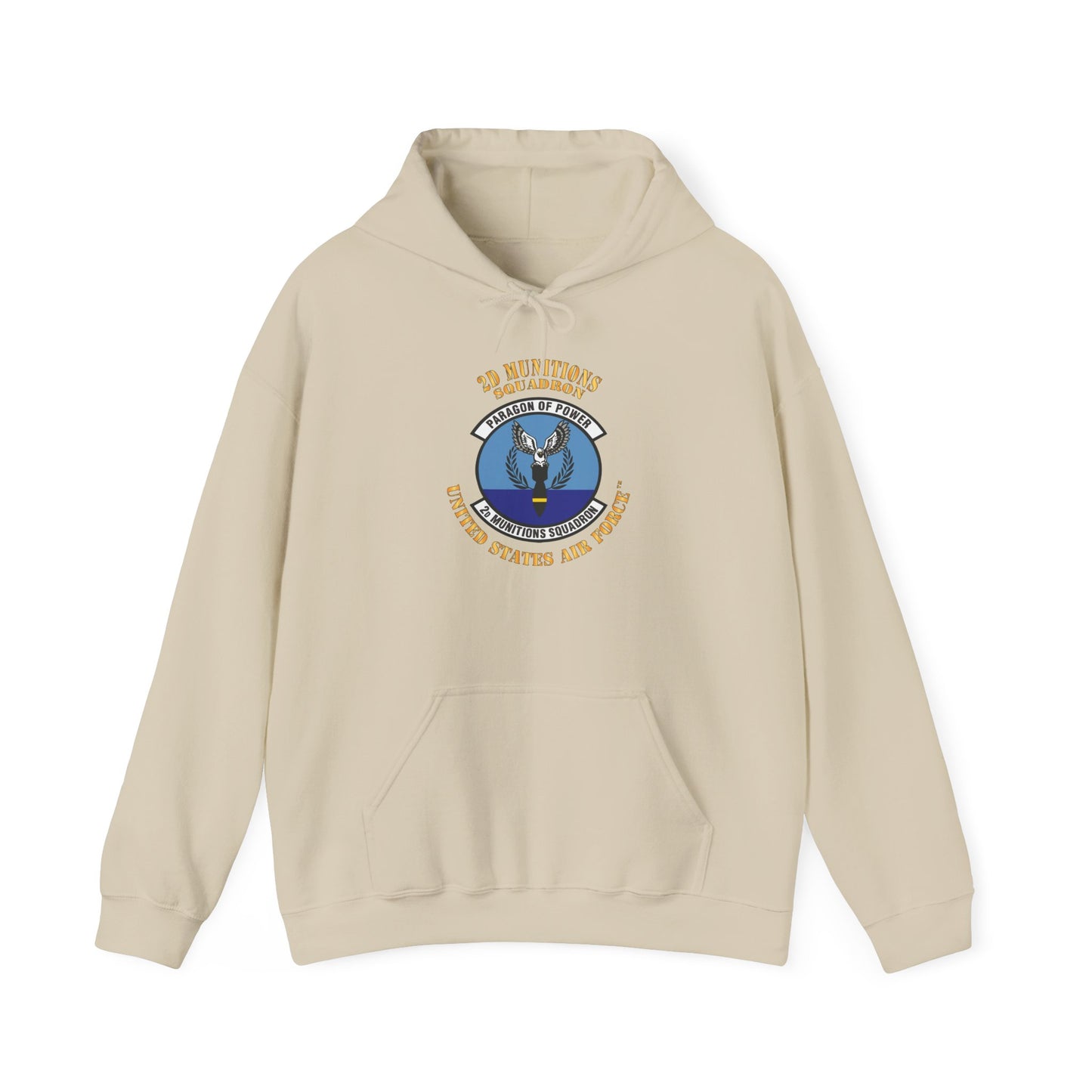 Unisex Heavy Blend Hooded Sweatshirt - USAF - 2nd Munitions Squadron