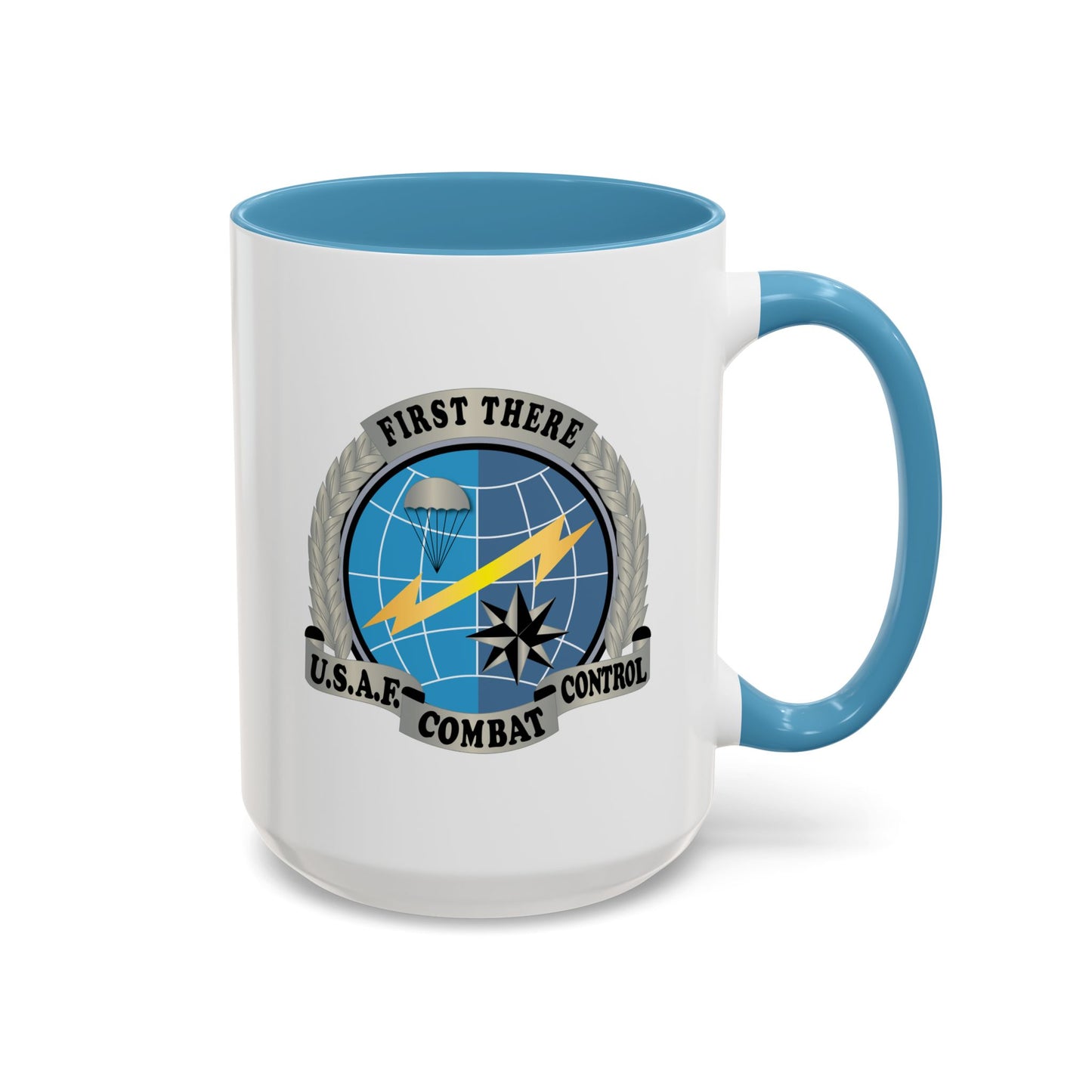 Accent Coffee Mug (11oz & 15oz) - USAF - Combat Controller Badge No Txt  X 300