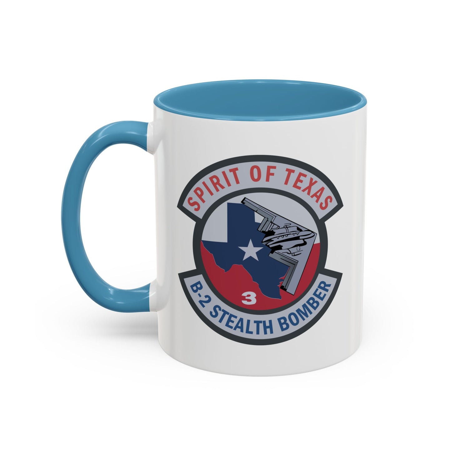 Accent Coffee Mug (11oz & 15oz) - USAF - B2 - Spirit of Texas - Stealth Bomber wo txt X 300