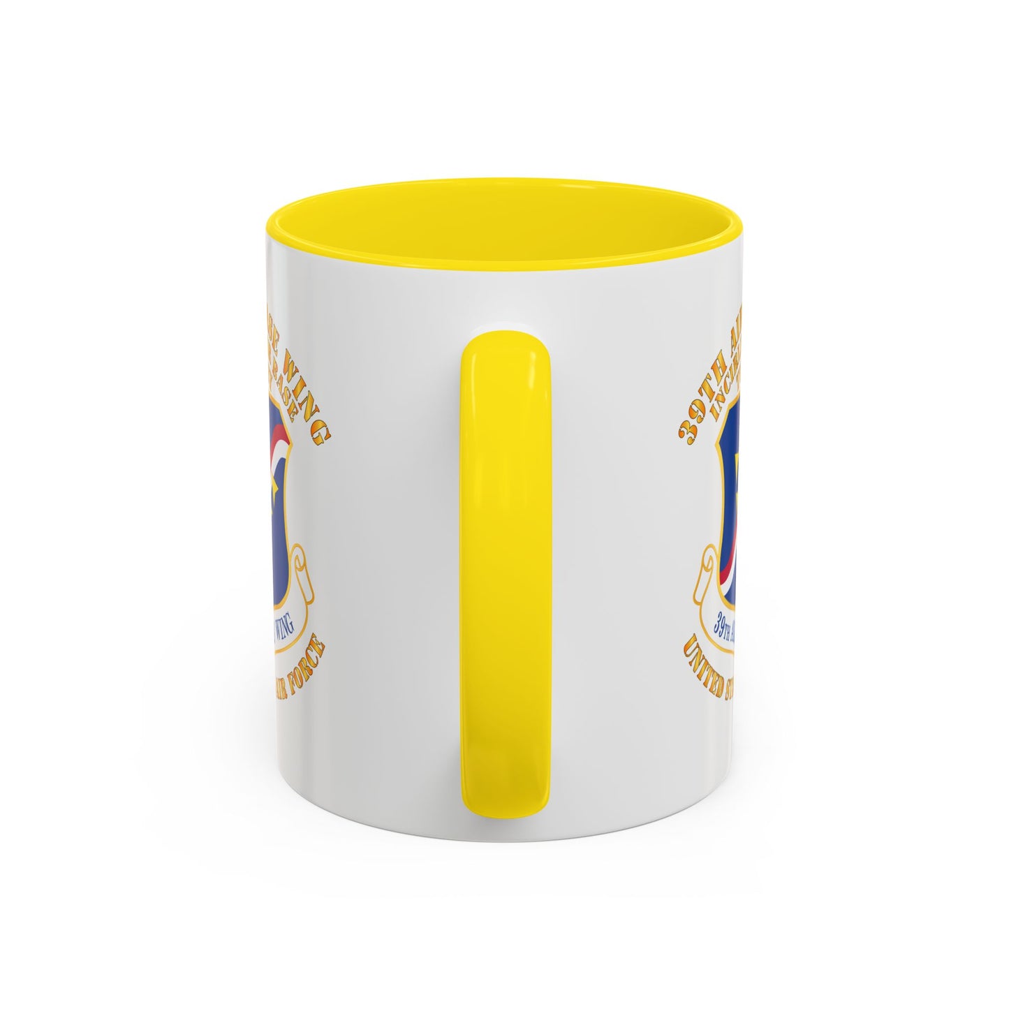Accent Coffee Mug (11oz & 15oz) - USAF - 39th Airbase Wing - 3rd AF - Incirlik Air Base - Turkey