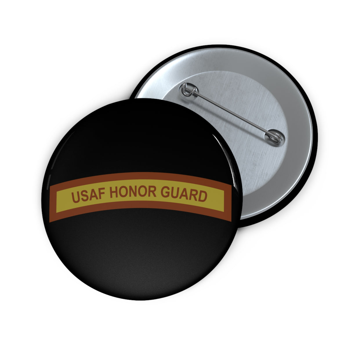 Custom Pin Button - USAF - Honor Guard Tab