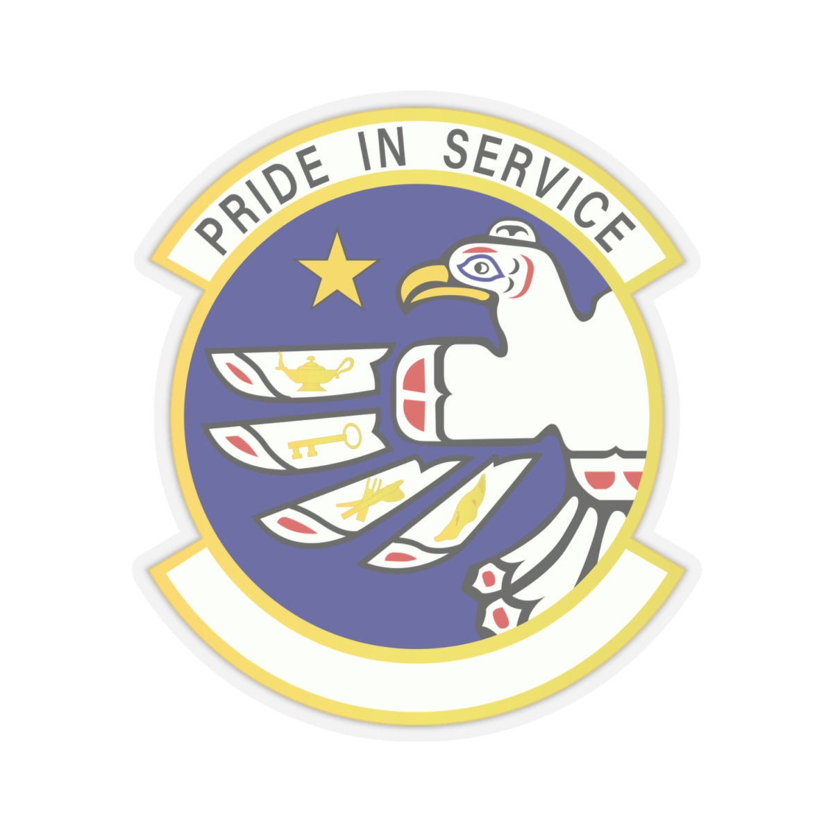 Kiss-Cut Stickers - USAF - 3rd Force Support Squadron wo txt