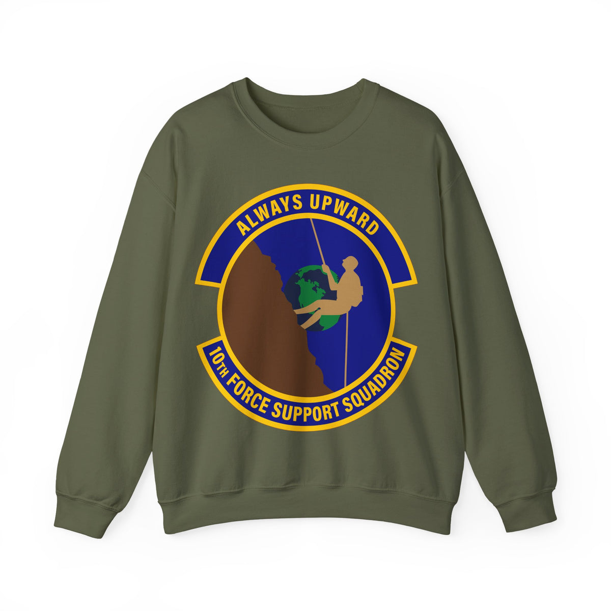 Crewneck Sweatshirt - USAF - 10th Force Support Squadron wo txt
