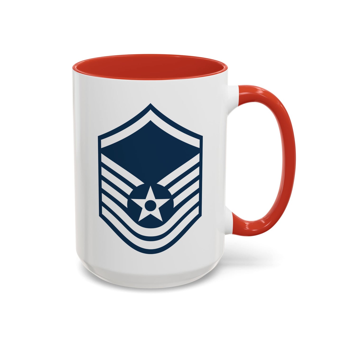 Accent Coffee Mug (11oz & 15oz) - USAF - Master Sergeant (E7a) - 2020