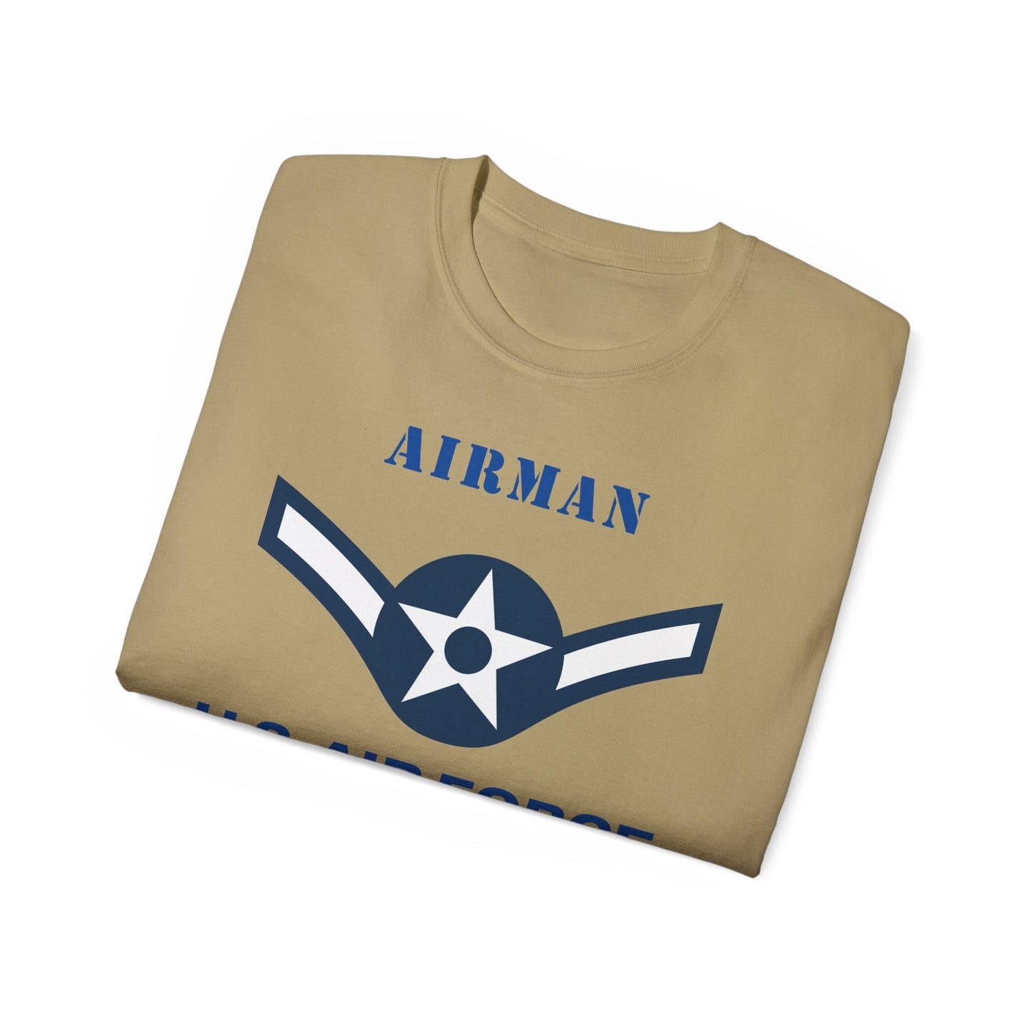 Unisex Ultra Cotton Tee - USAF - Airman (E2) - 2020 - US Air Force w Text X 300