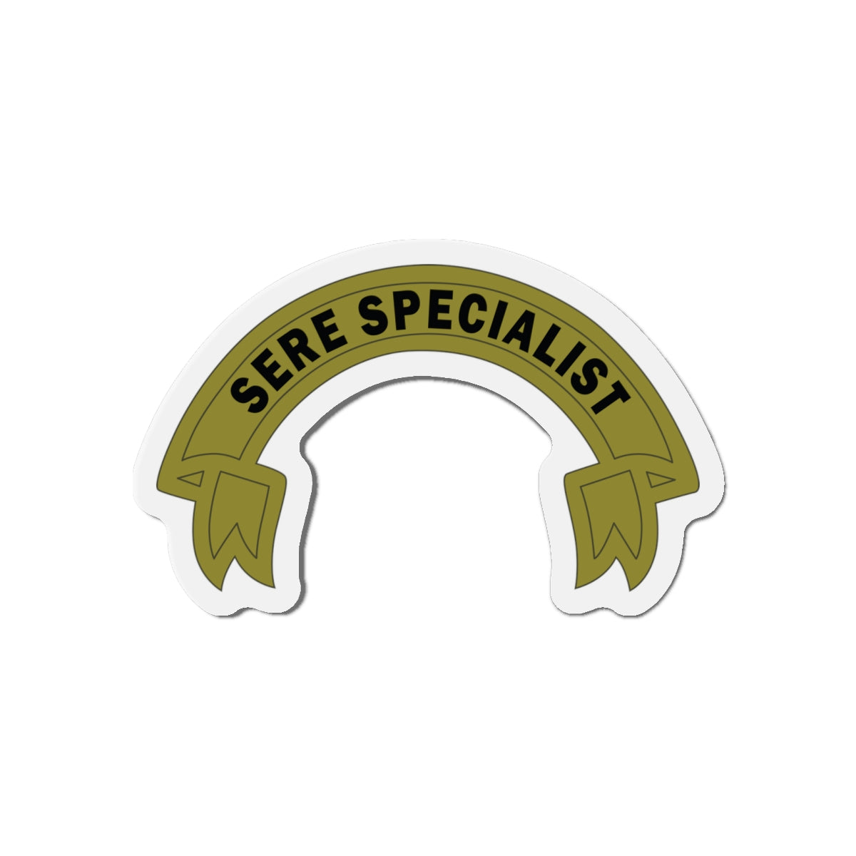 Die-Cut Magnet - USAF - SERE Specialist Tab