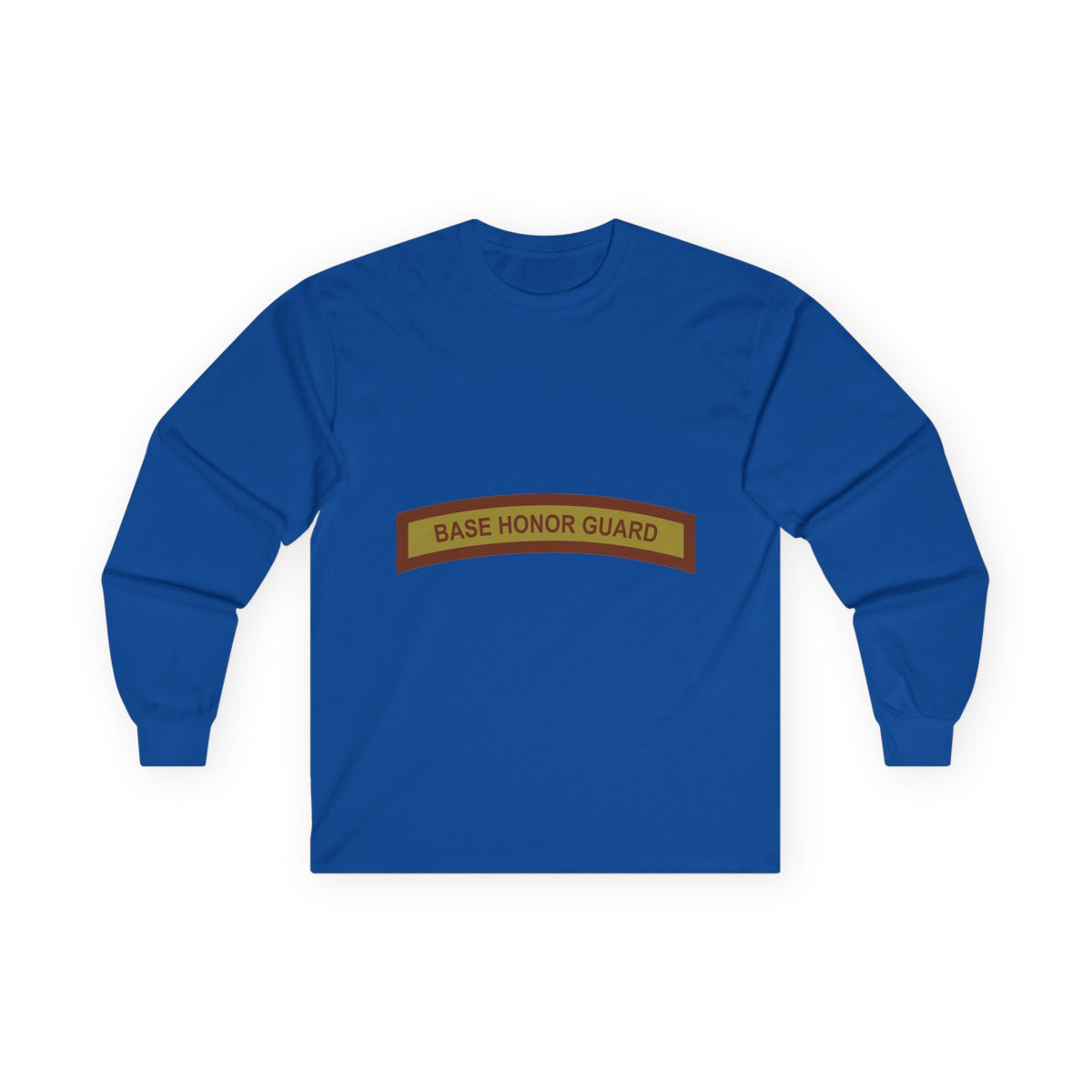 Unisex Ultra Cotton Long Sleeve Tee - USAF - Base Honor Guard Tab - V1