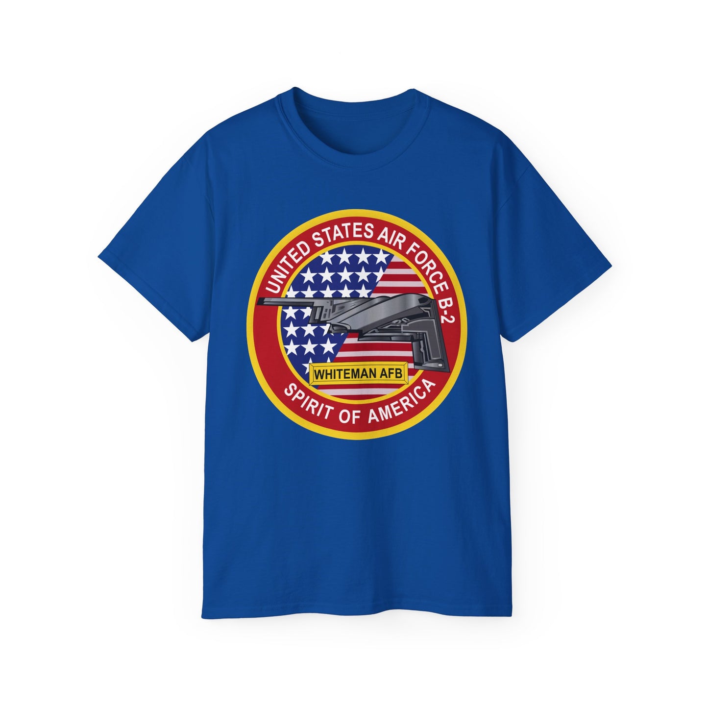 Unisex Ultra Cotton Tee - USAF - B2 - Spirit - Stealth Bomber wo Txt