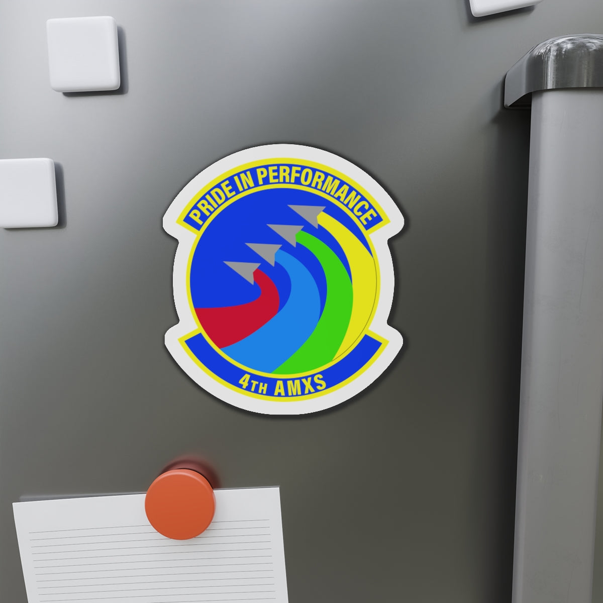 Die-Cut Magnet - USAF - 4th Aircraft Maintenance Sq wo txt