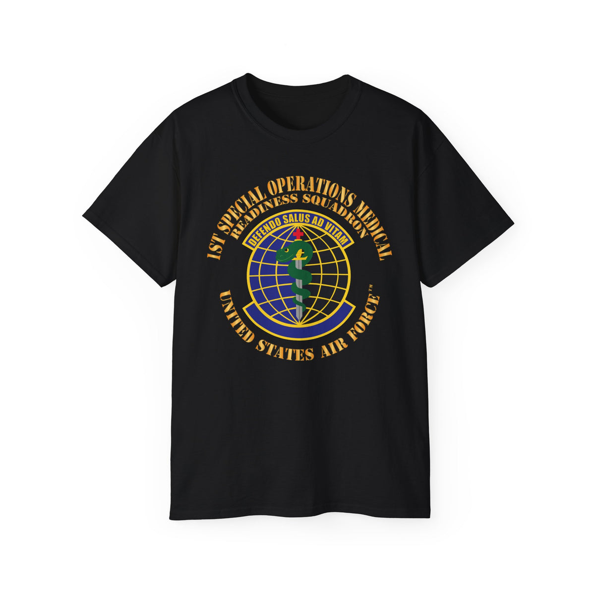 Unisex Ultra Cotton Tee - USAF -  1st Special Operations Medical Readiness Squadron