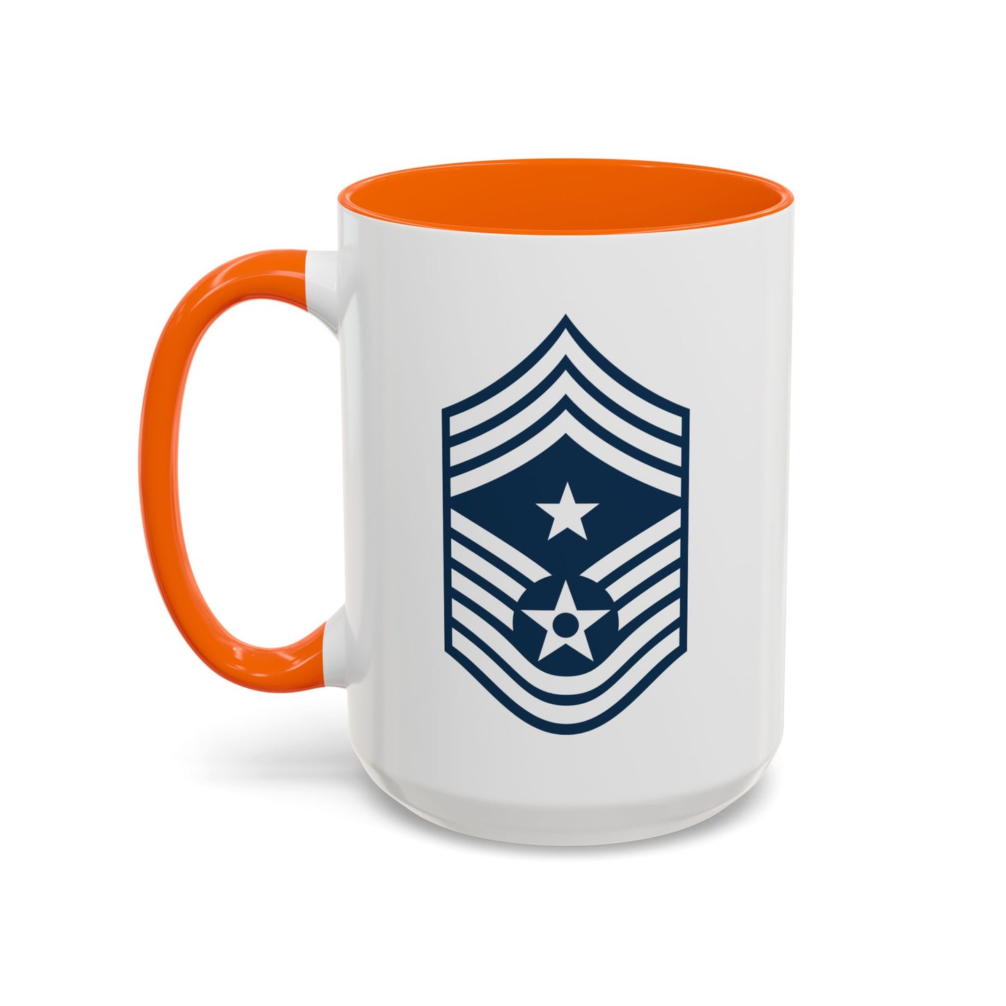 Accent Coffee Mug (11oz & 15oz) - USAF - Command Chief Master Sergeant (E9c) - 2020