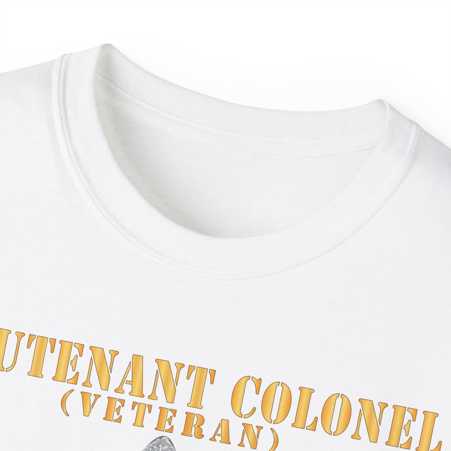 Unisex Ultra Cotton Tee - USAF - Lieutenant Colonel - LTC - Veteran - Flat - TM X 300