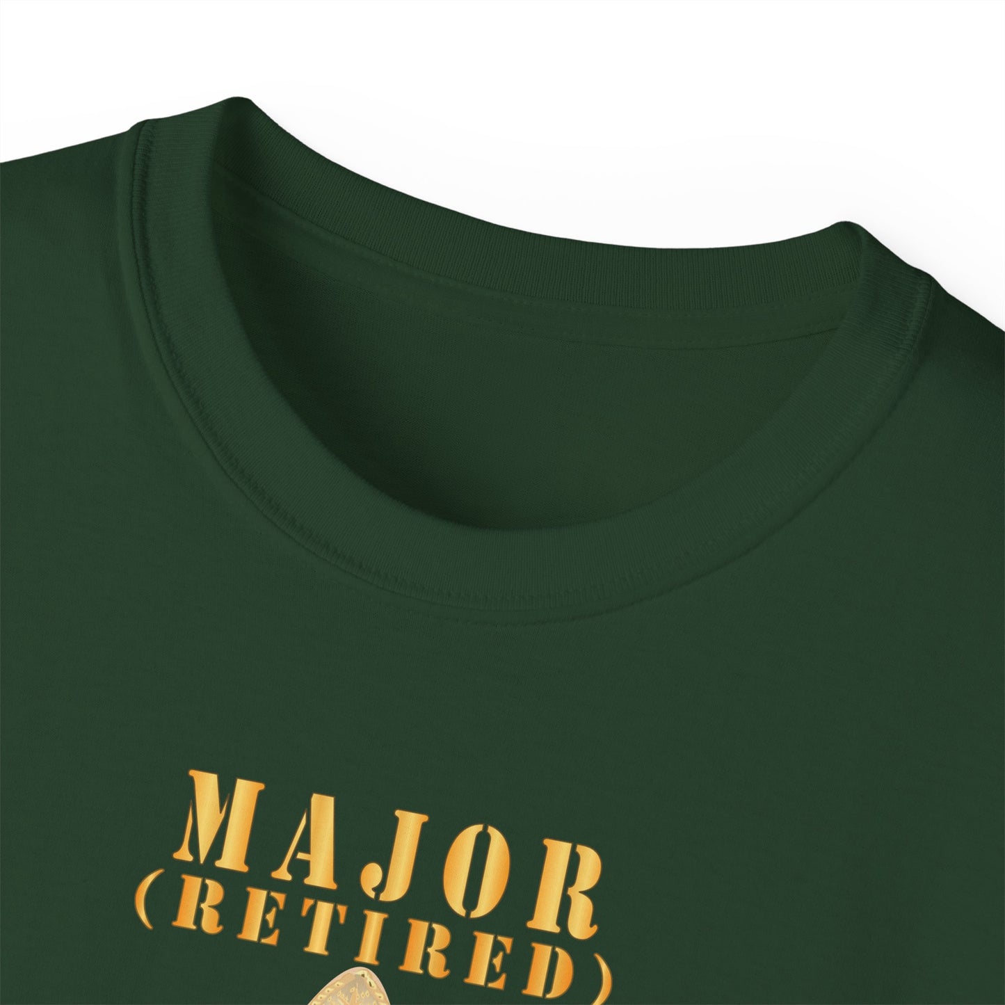 Unisex Ultra Cotton Tee - USAF - Major - MAJ - Retired X 300