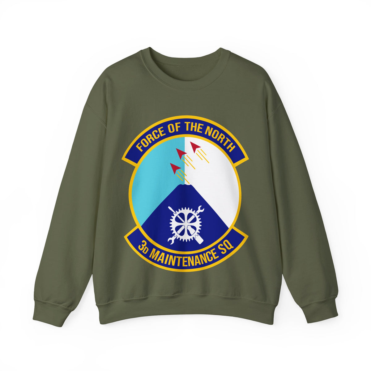 Crewneck Sweatshirt - USAF - 3rd Maintenance Squadron wo txt X 300