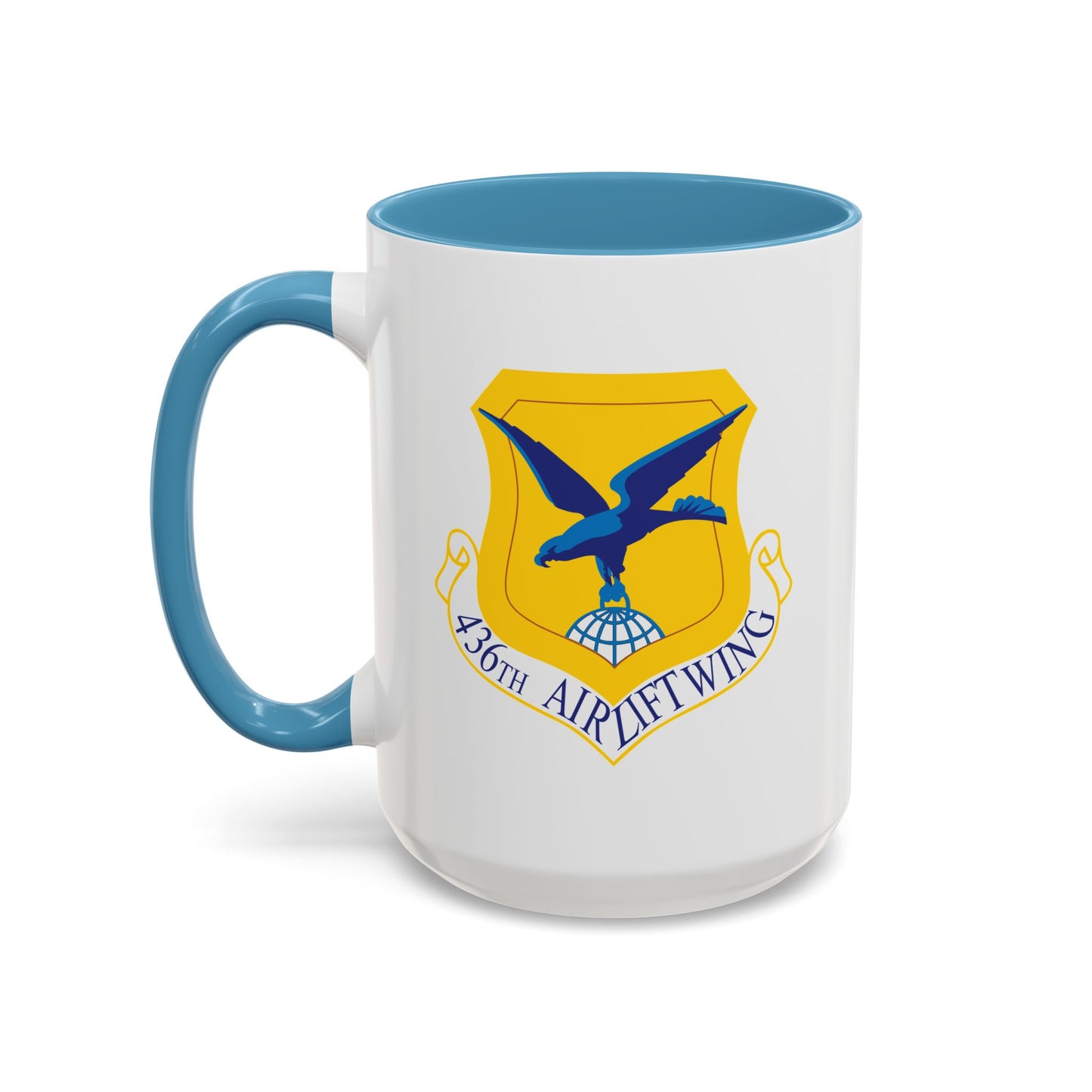 Accent Coffee Mug (11oz & 15oz) - USAF - 436th Airlift Wing wo Txt X 300