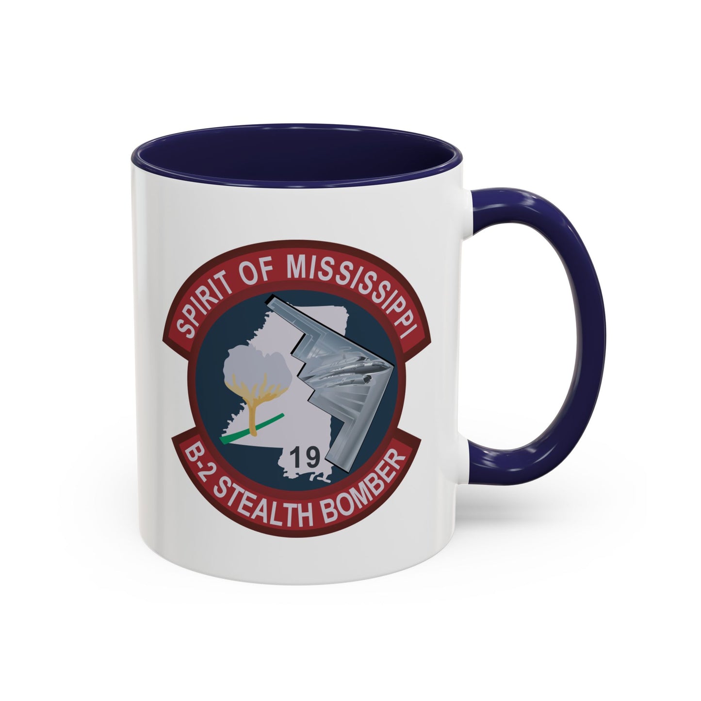 Accent Coffee Mug (11oz & 15oz) - USAF - B2 - Spirit of Mississippi - Stealth Bomber wo txt X 300