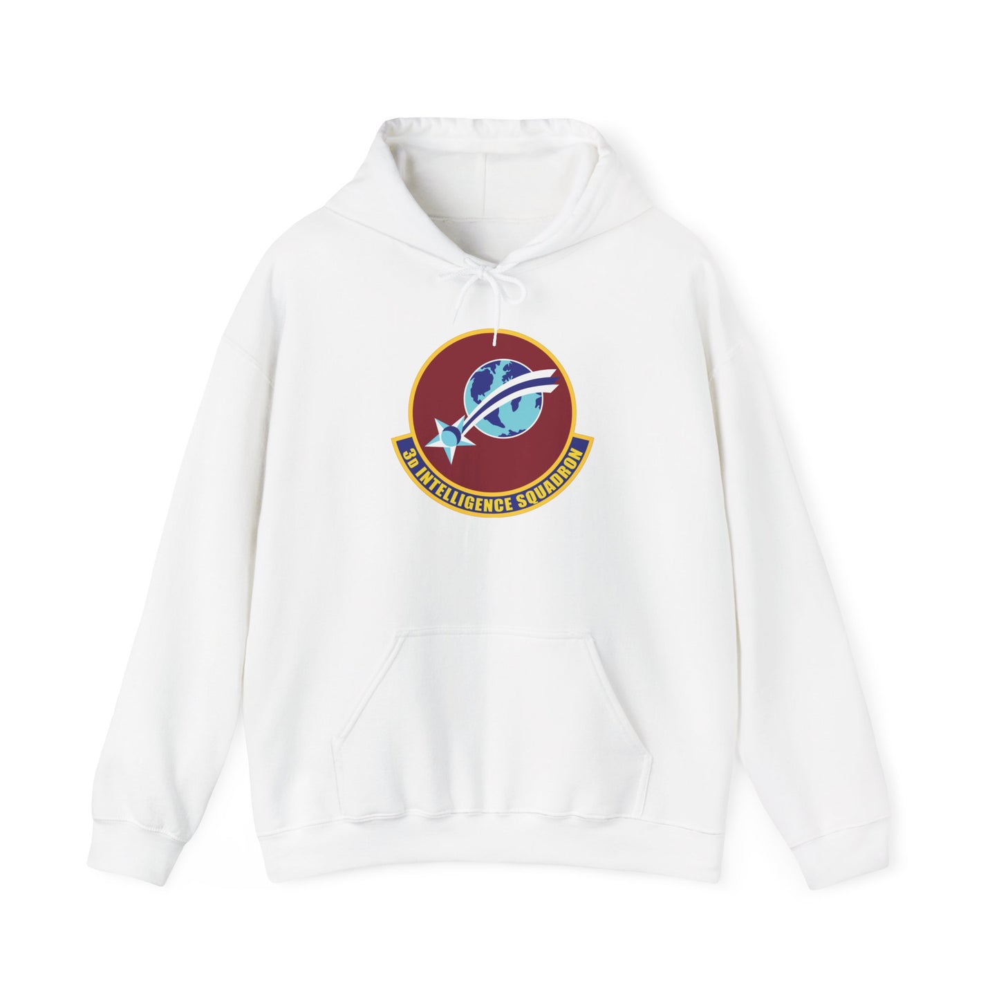 Unisex Heavy Blend Hooded Sweatshirt - USAF - 3rd Intelligence Squadron wo txt