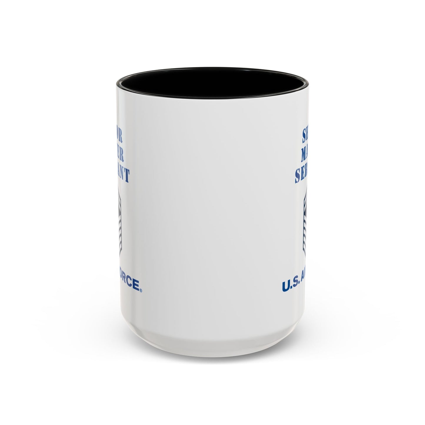 Accent Coffee Mug (11oz & 15oz) - USAF - Senior Master Sergeant (E8a) - 2020 - US Air Force w Text X 300