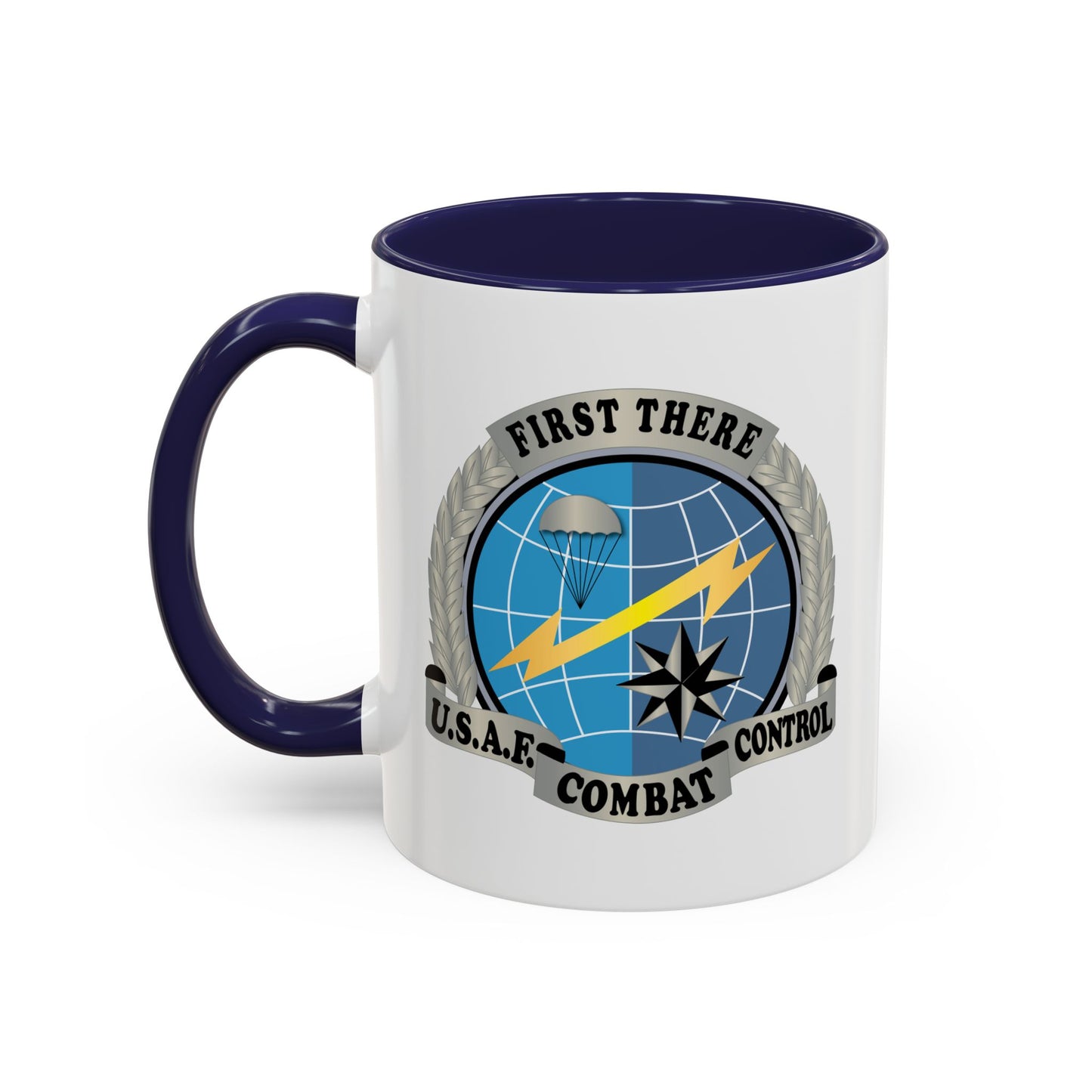 Accent Coffee Mug (11oz & 15oz) - USAF - Combat Controller Badge No Txt  X 300