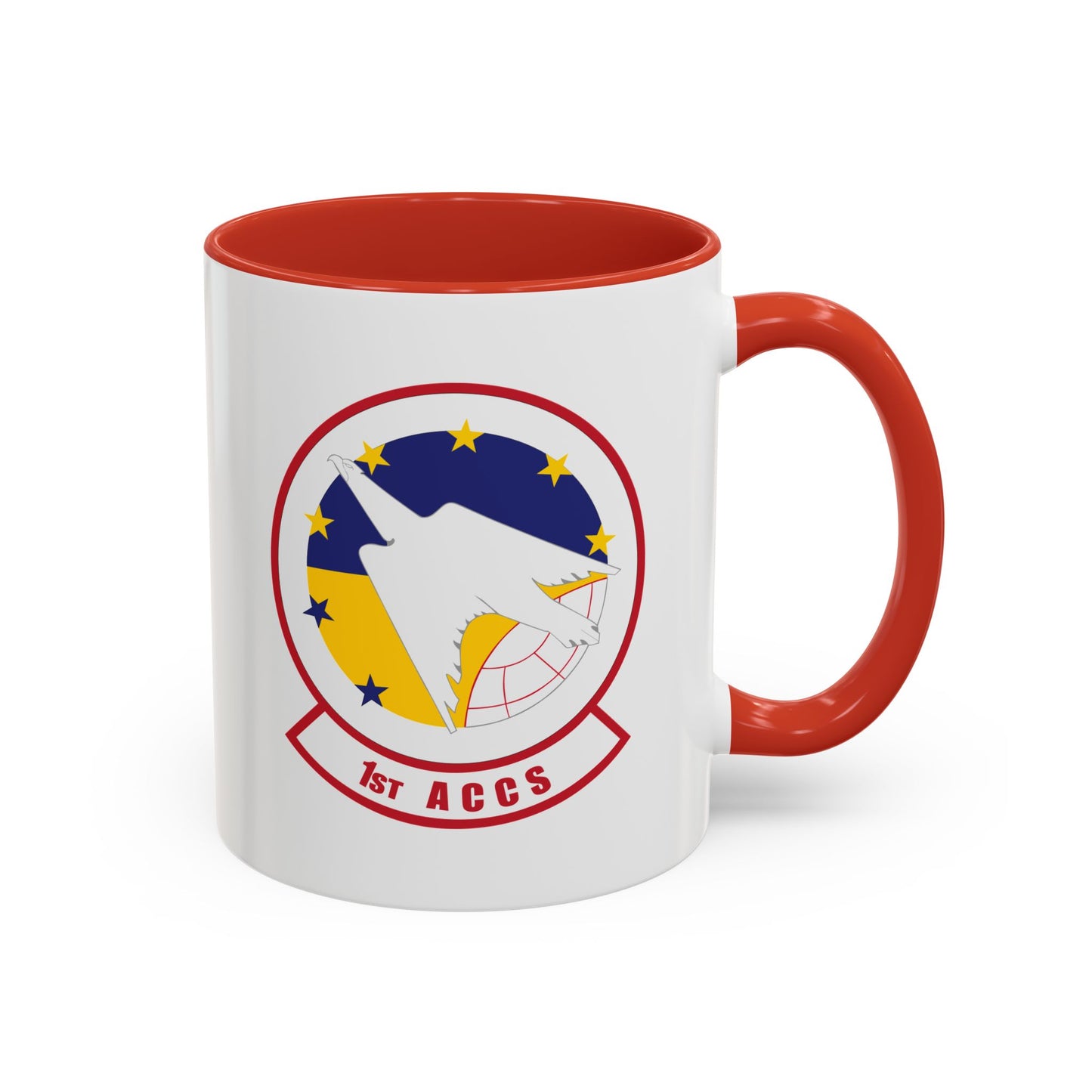 Accent Coffee Mug (11oz & 15oz) - USAF - 1st Airborne Command Control Squadron (ACC) wo txt X 300