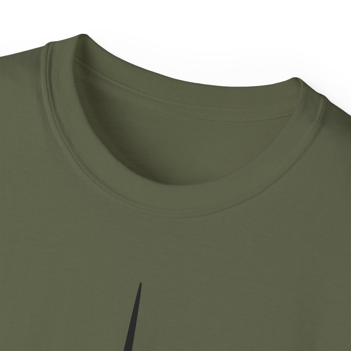 Unisex Ultra Cotton Tee - Aircraft - F-16 - Front - Silhouette wo Txt X 300