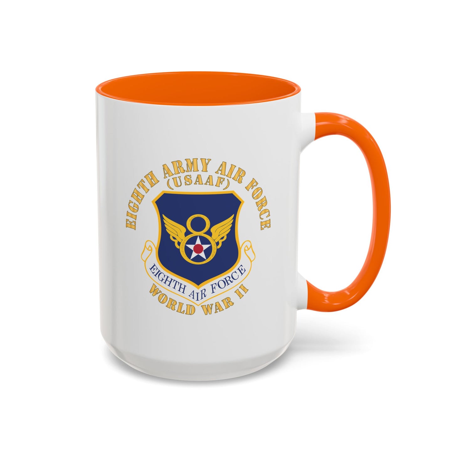 Accent Coffee Mug (11oz & 15oz) - USAF - 8th Air Force - WWII X 300