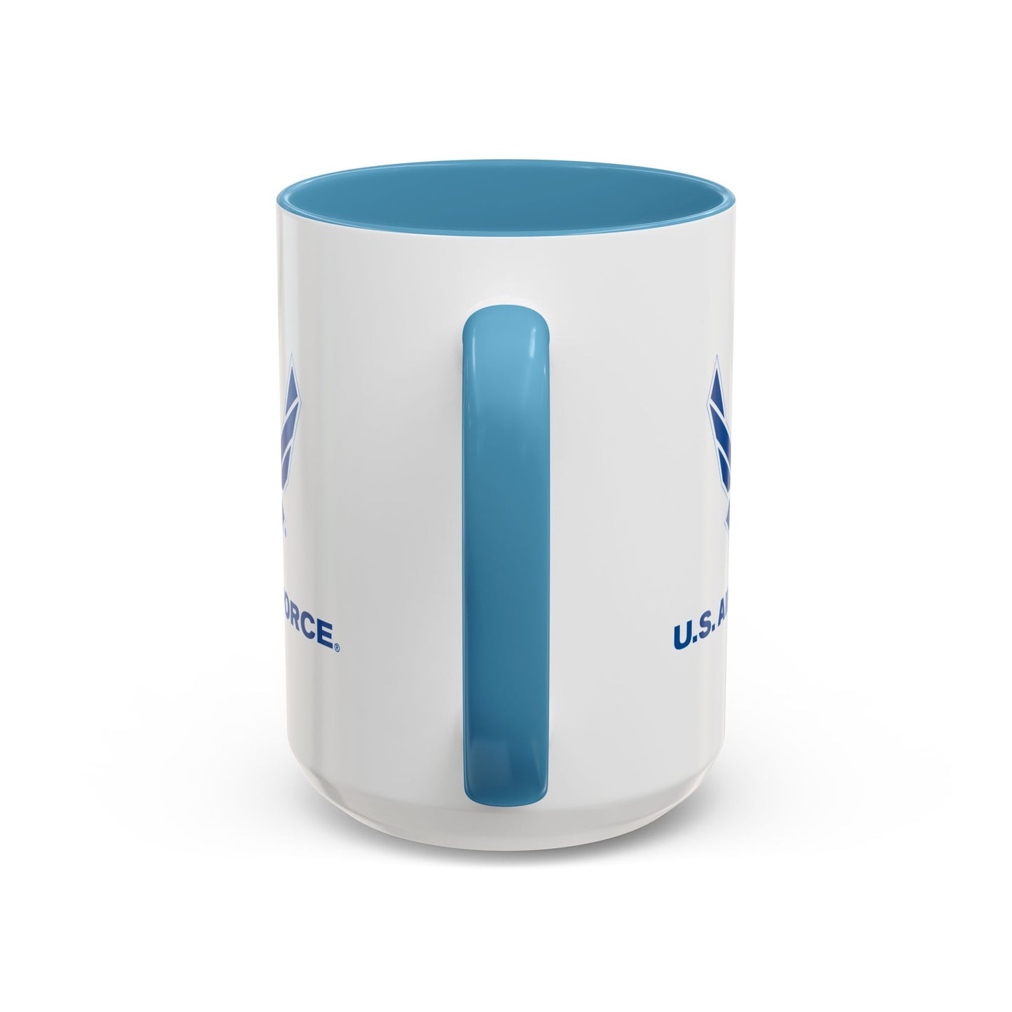Accent Coffee Mug (11oz & 15oz) - USAF Logo, TM Txt - U S Air Force X 300