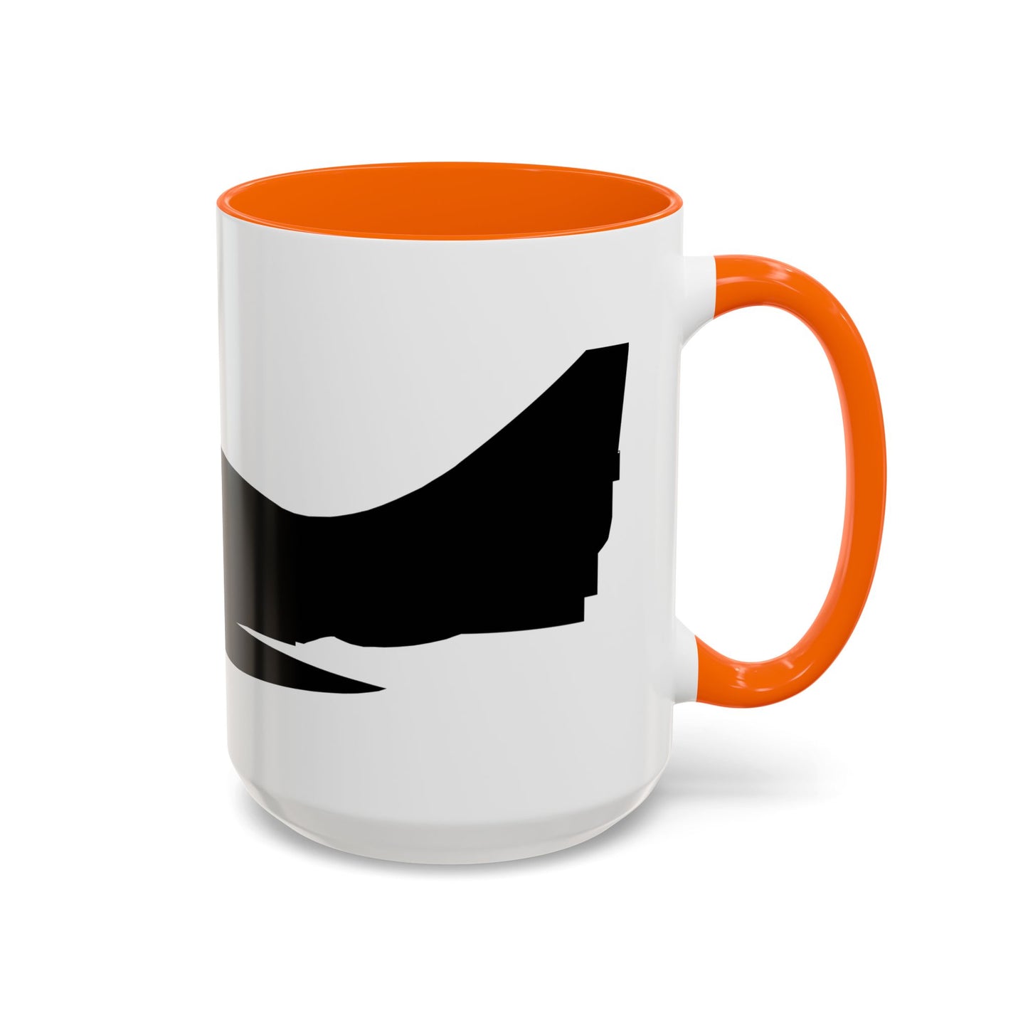 Accent Coffee Mug (11oz & 15oz) - Aircraft - A-4 SkyHawk - Silhouette X 300