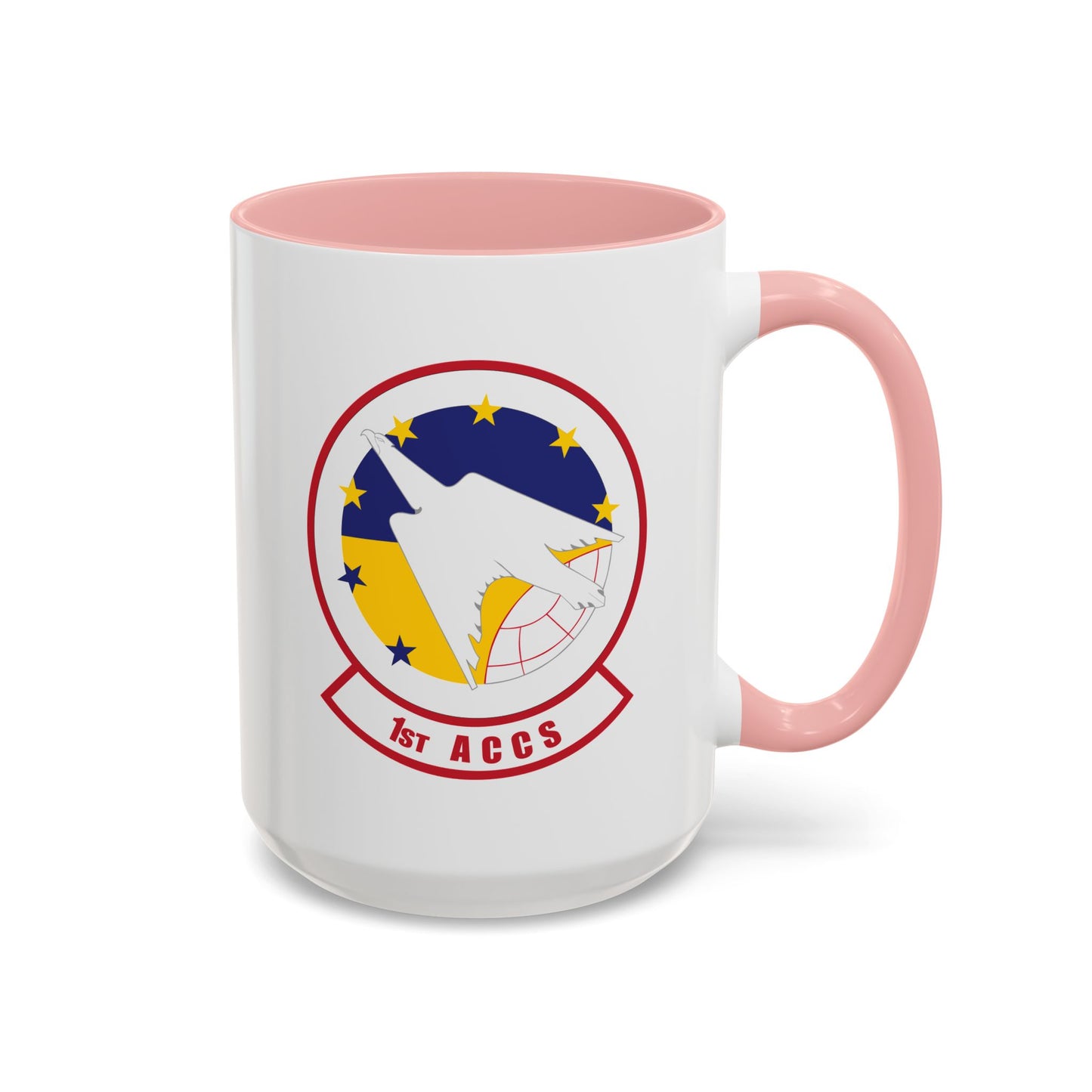 Accent Coffee Mug (11oz & 15oz) - USAF - 1st Airborne Command Control Squadron (ACC) wo txt X 300