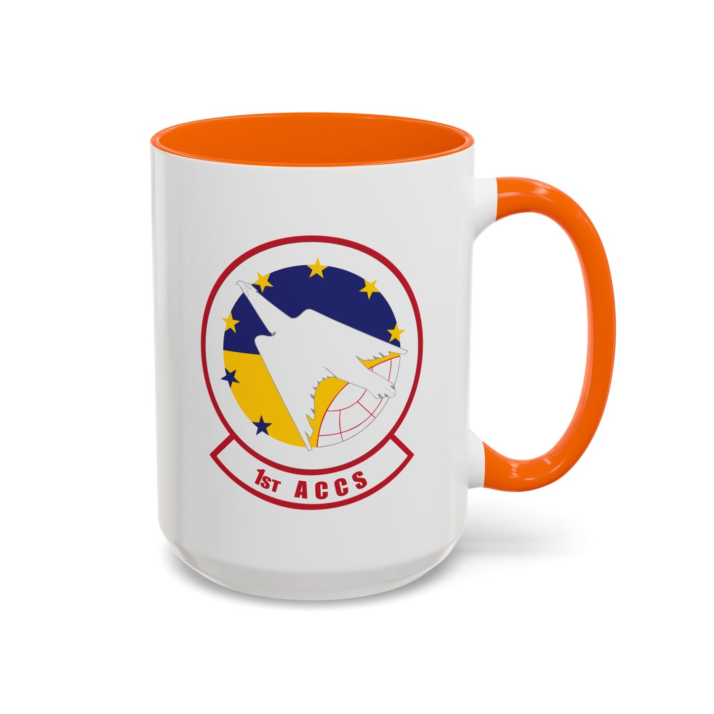 Accent Coffee Mug (11oz & 15oz) - USAF - 1st Airborne Command Control Squadron (ACC) wo txt X 300