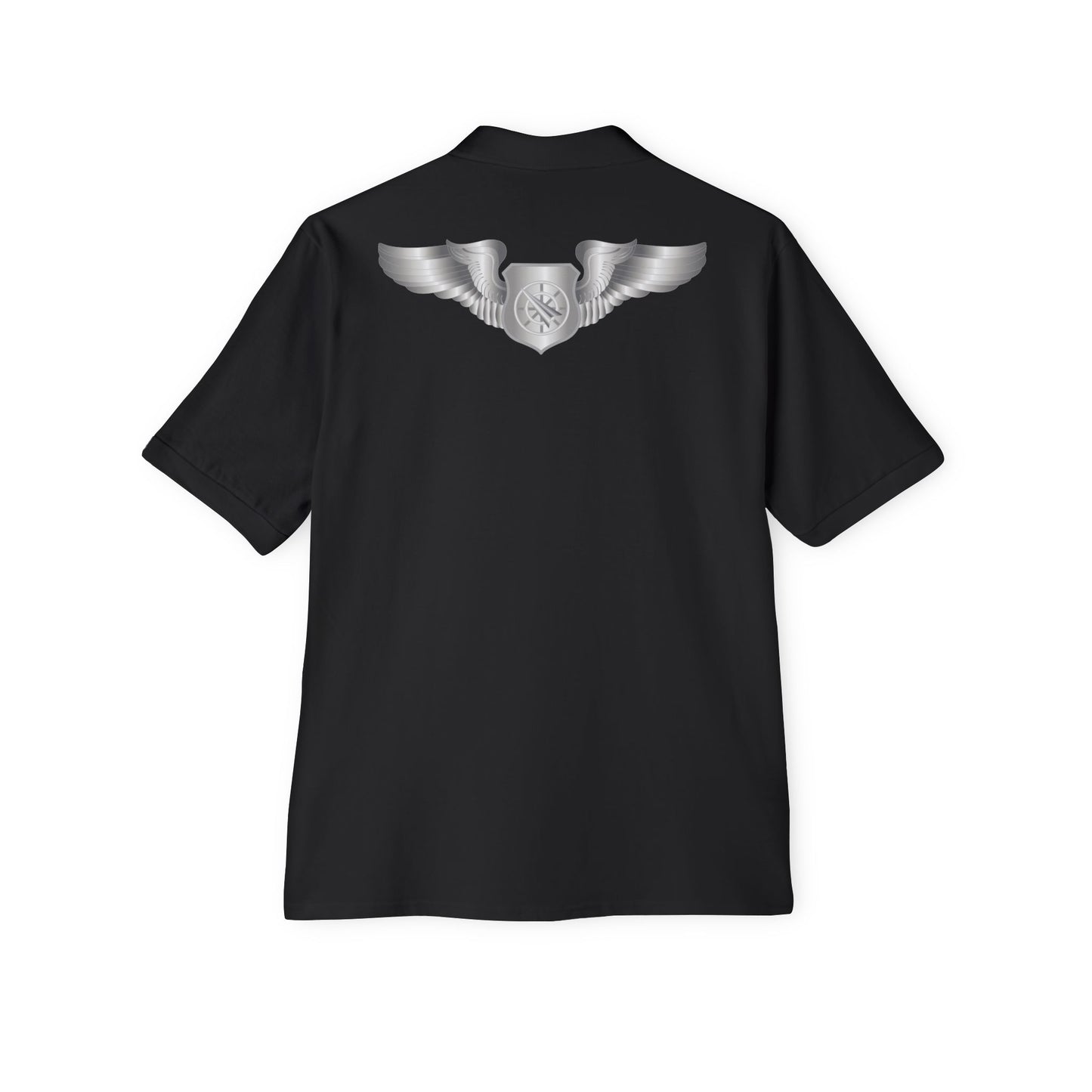 Men's Piqué Polo - USAF - Air Battle Manager - Basic Wings wo Txt
