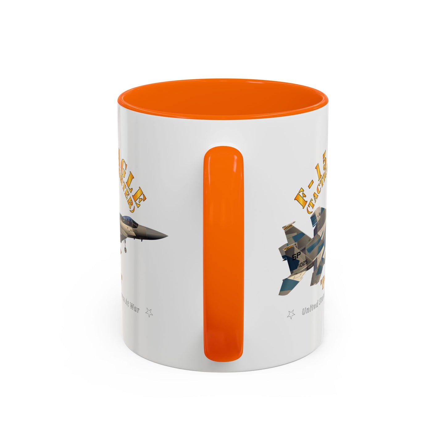 Accent Coffee Mug (11oz & 15oz) - USAF - F15 Eagle - F15