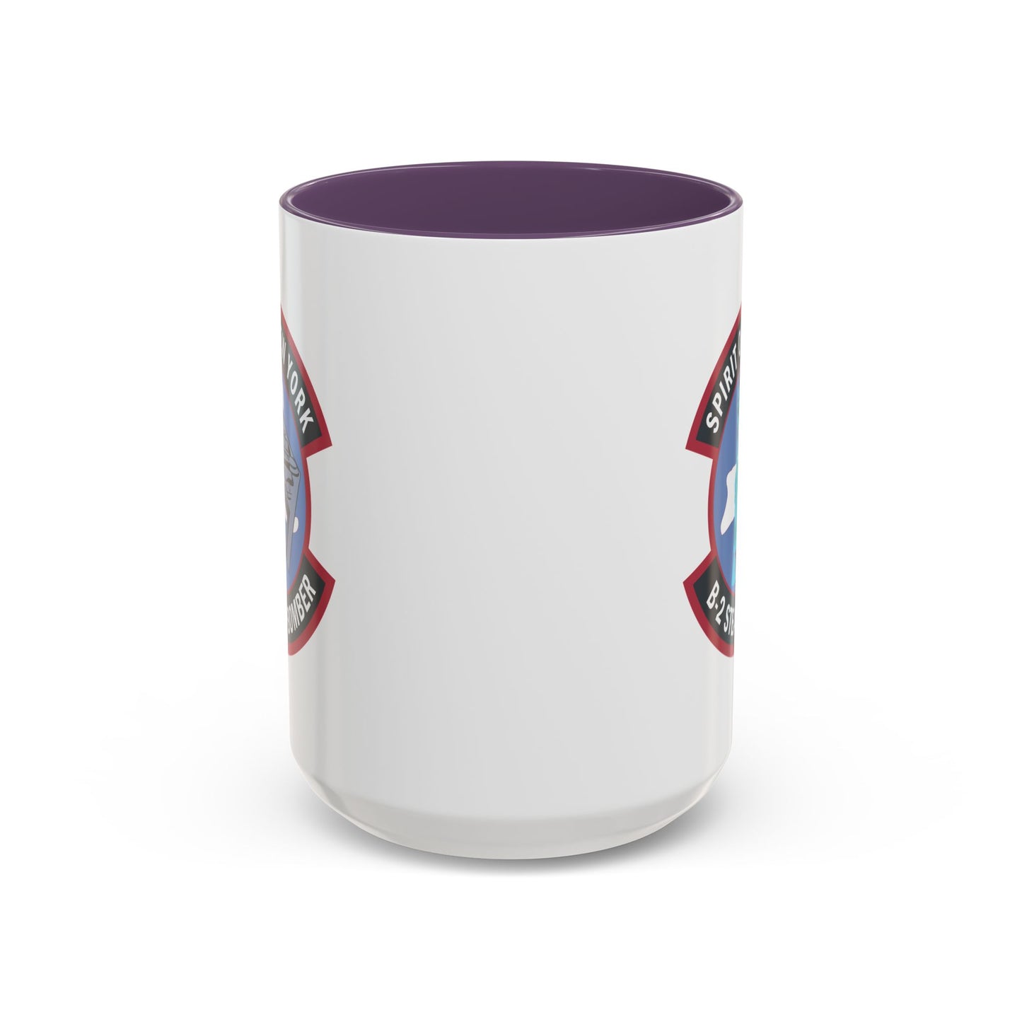 Accent Coffee Mug (11oz & 15oz) - USAF - B2 - Spirit of New York - Stealth Bomber wo txt X 300