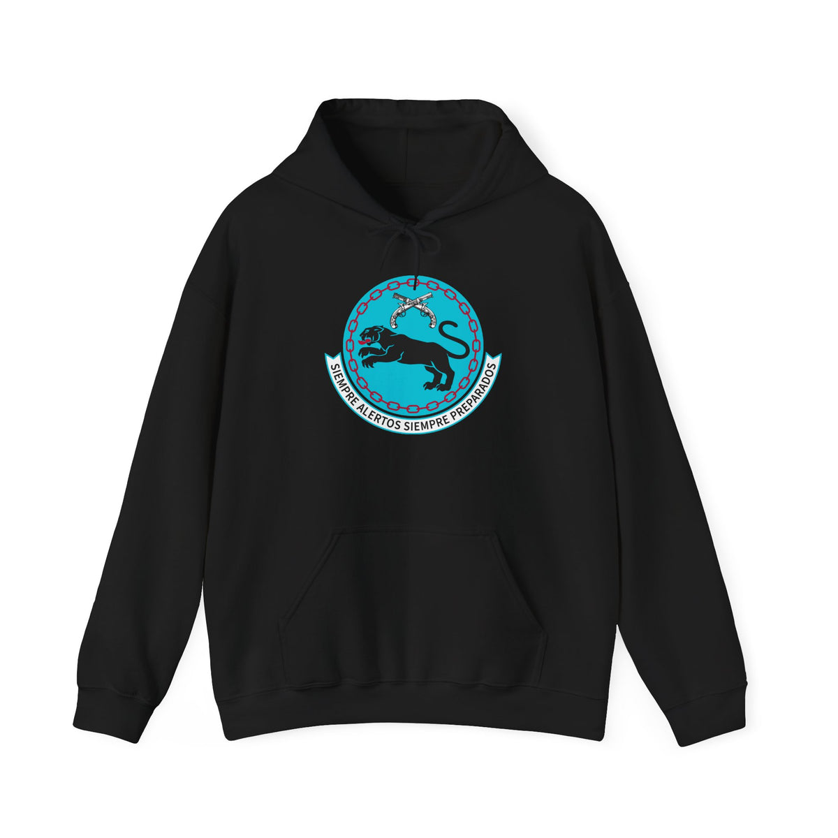 Unisex Heavy Blend Hooded Sweatshirt - USAF - 4th Security Forces Squadron wo txt