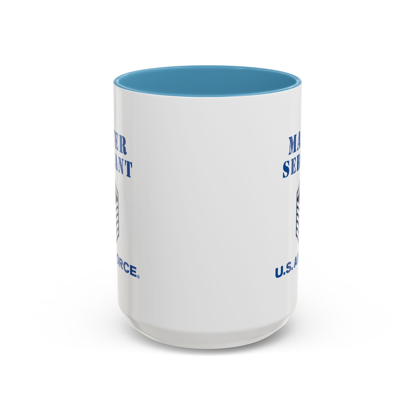 Accent Coffee Mug (11oz & 15oz) - USAF - Master Sergeant (E7a) - 2020 - US Air Force w Text X 300