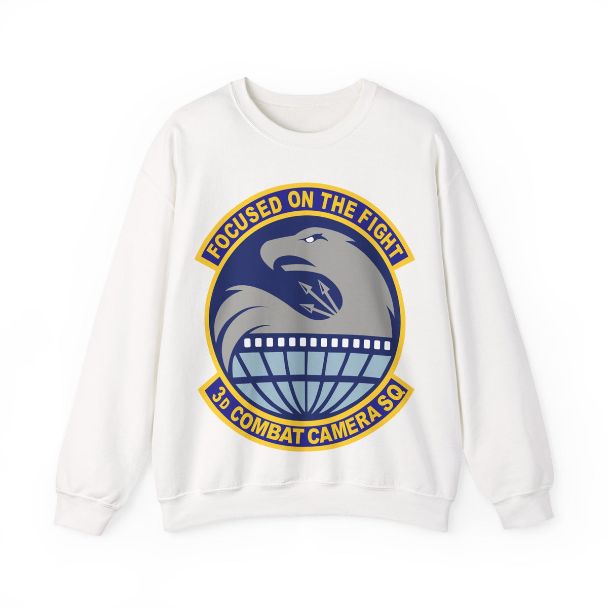 Crewneck Sweatshirt - USAF - 3d Combat Camera Squadron wo txt