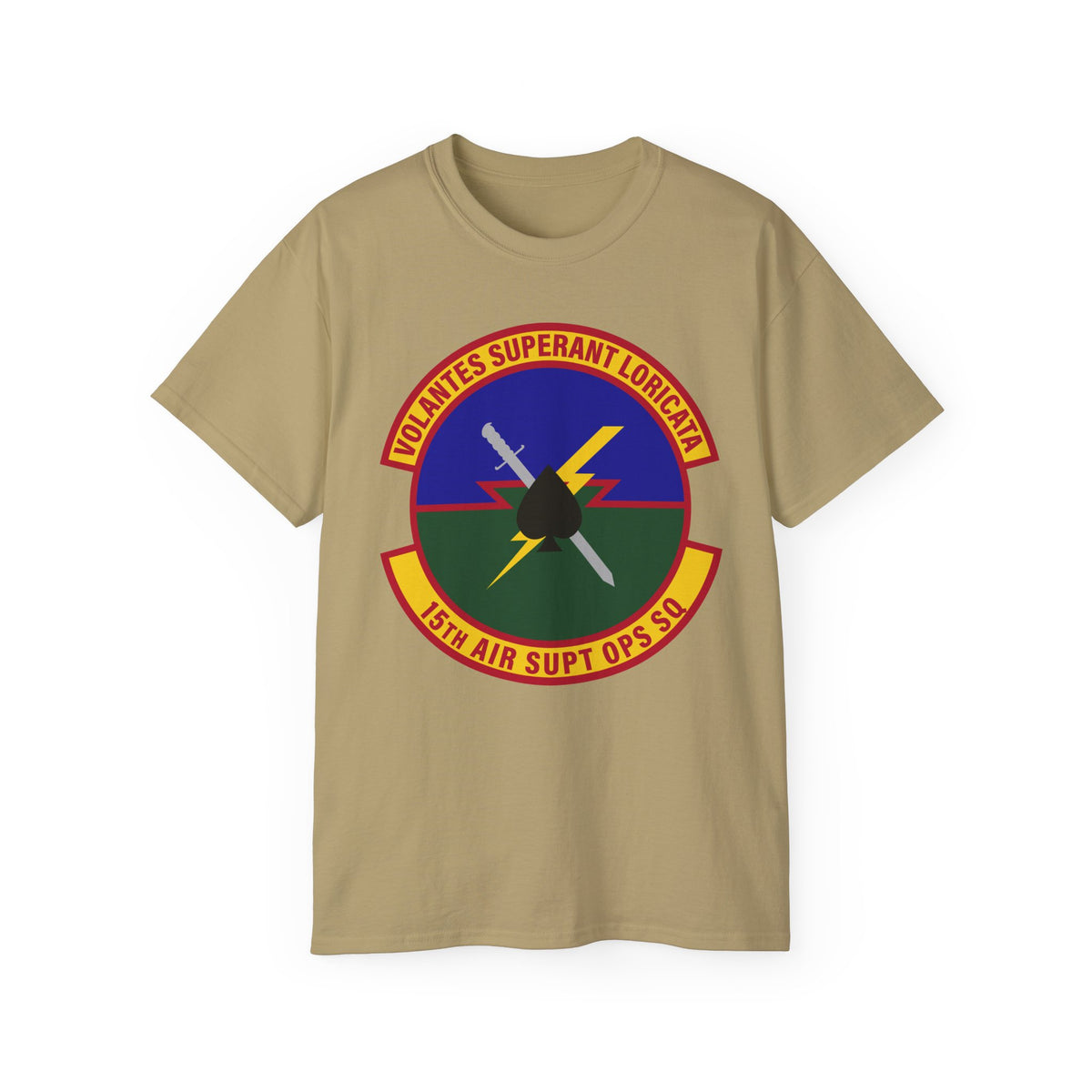 Unisex Ultra Cotton Tee - USAF - 15th Air Support Operations Squadron wo txt