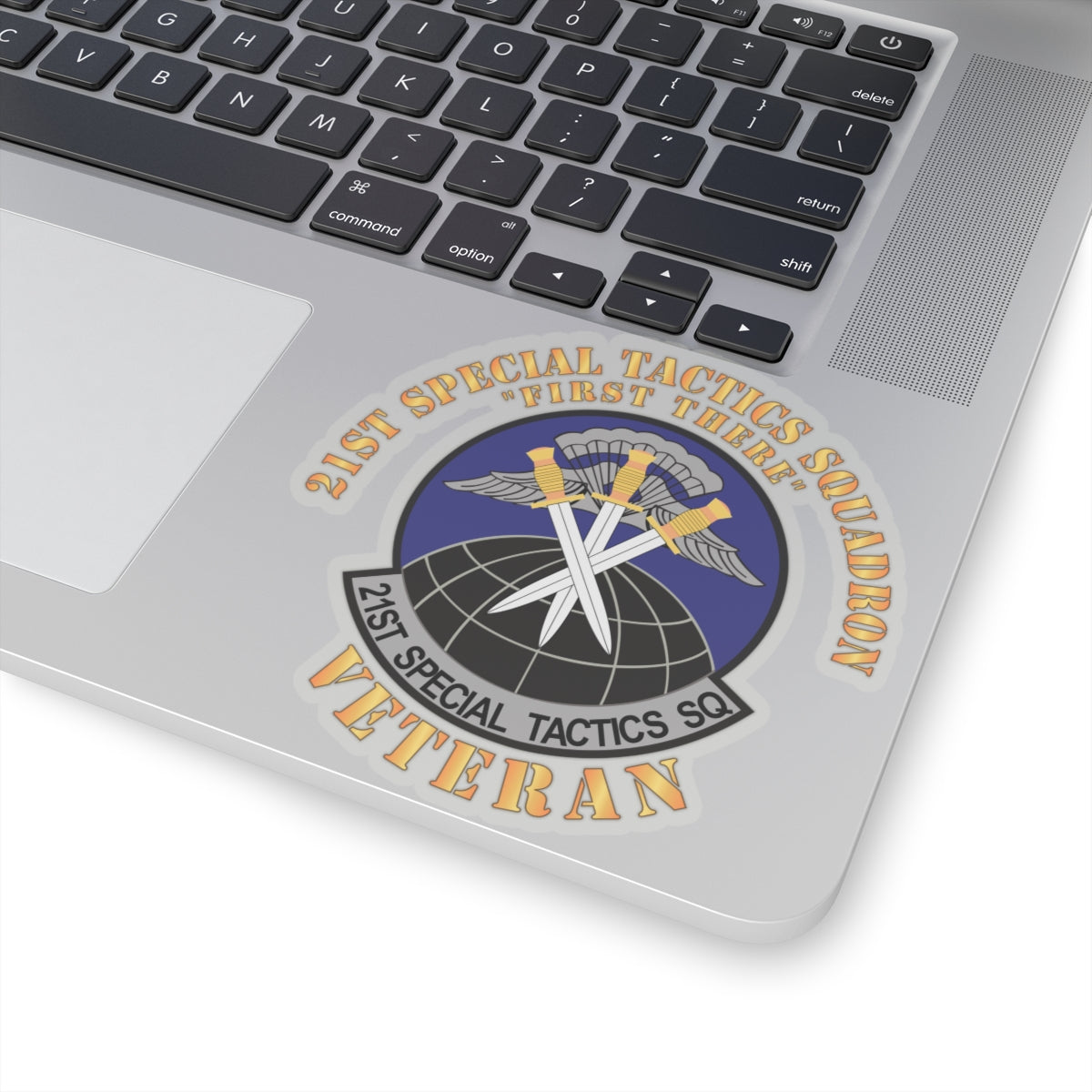 Kiss-Cut Stickers - USAF - 21st Special Tactics Squadron - First There -Veteran