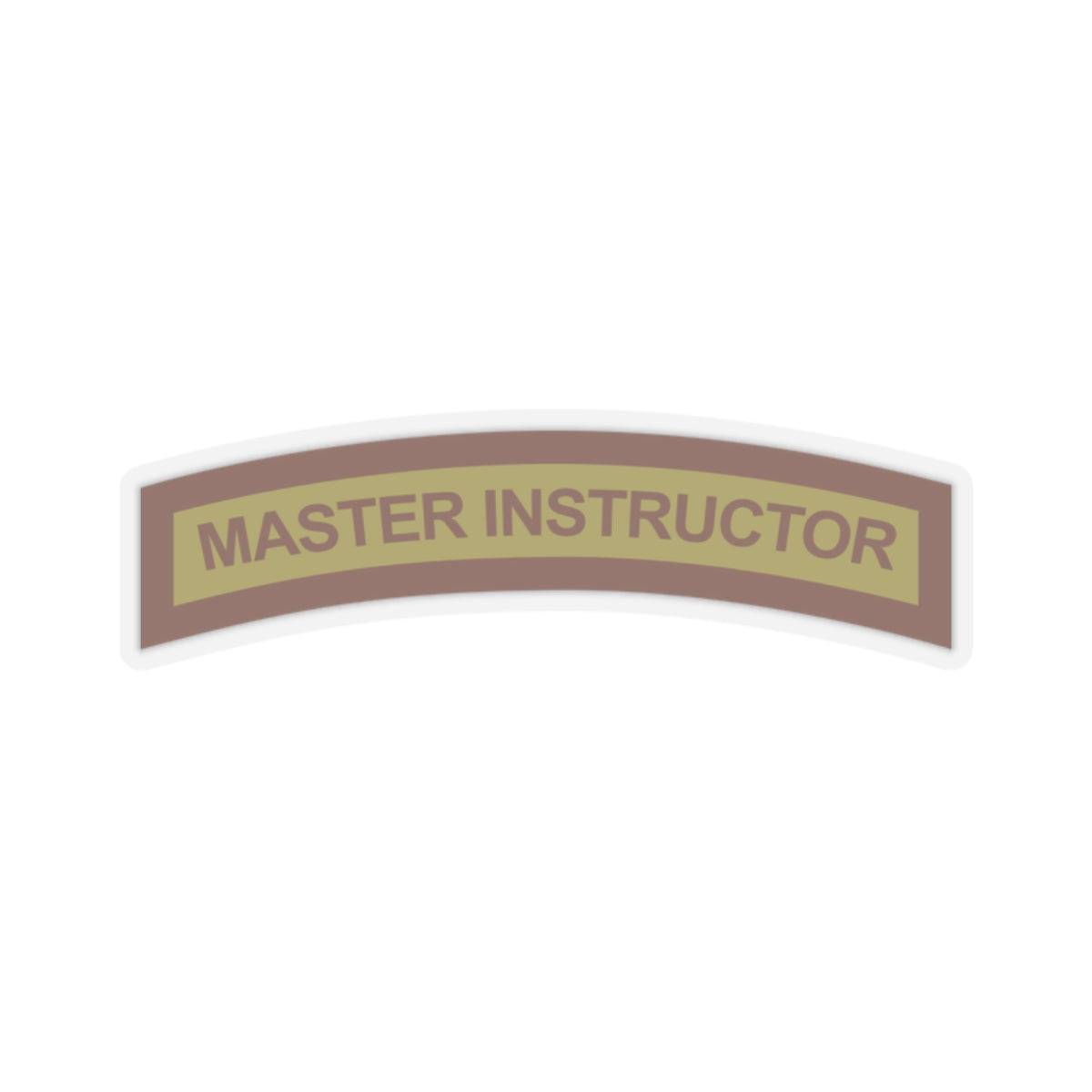 Kiss-Cut Stickers - USAF - Master Instructor Tab