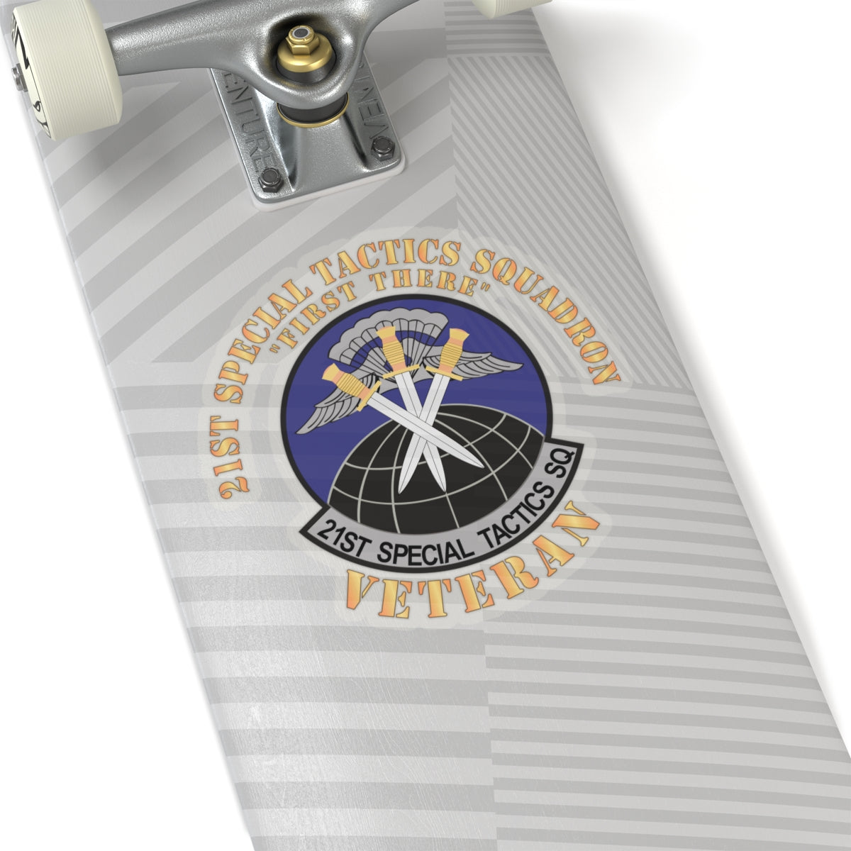 Kiss-Cut Stickers - USAF - 21st Special Tactics Squadron - First There -Veteran