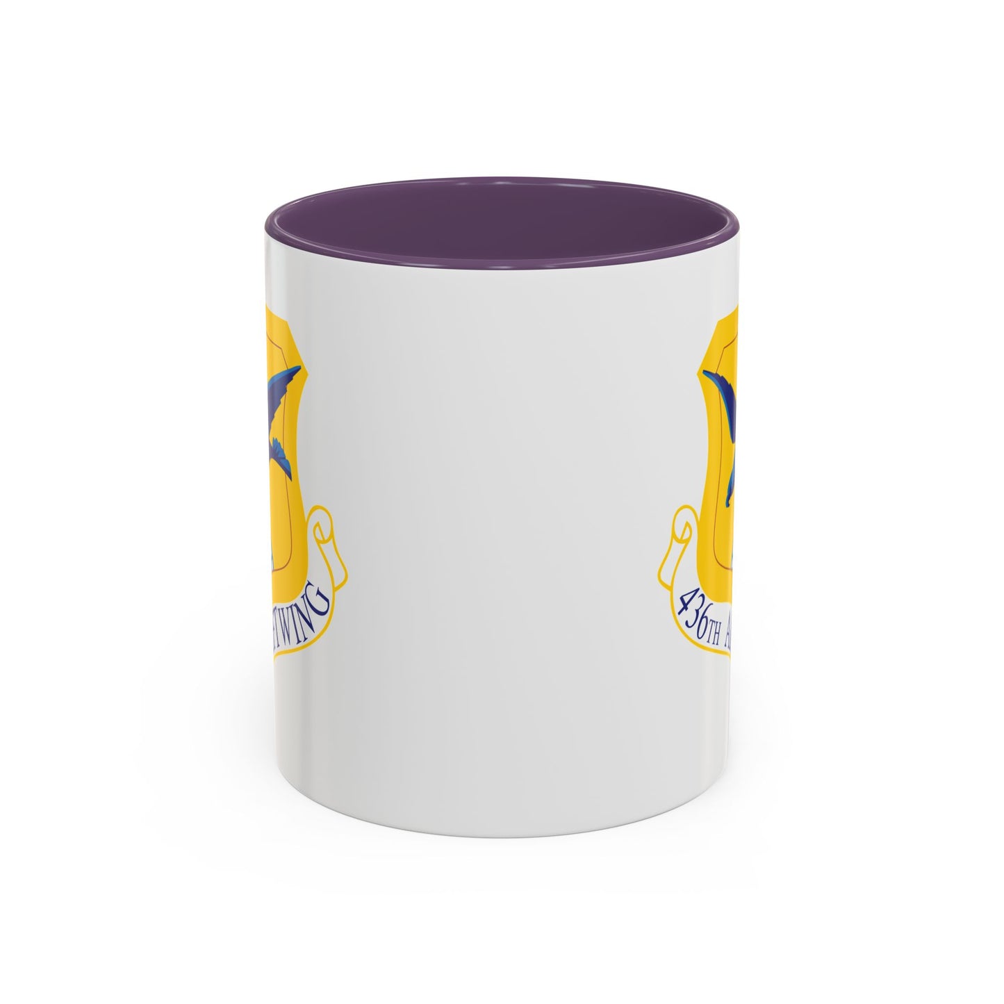 Accent Coffee Mug (11oz & 15oz) - USAF - 436th Airlift Wing wo Txt X 300