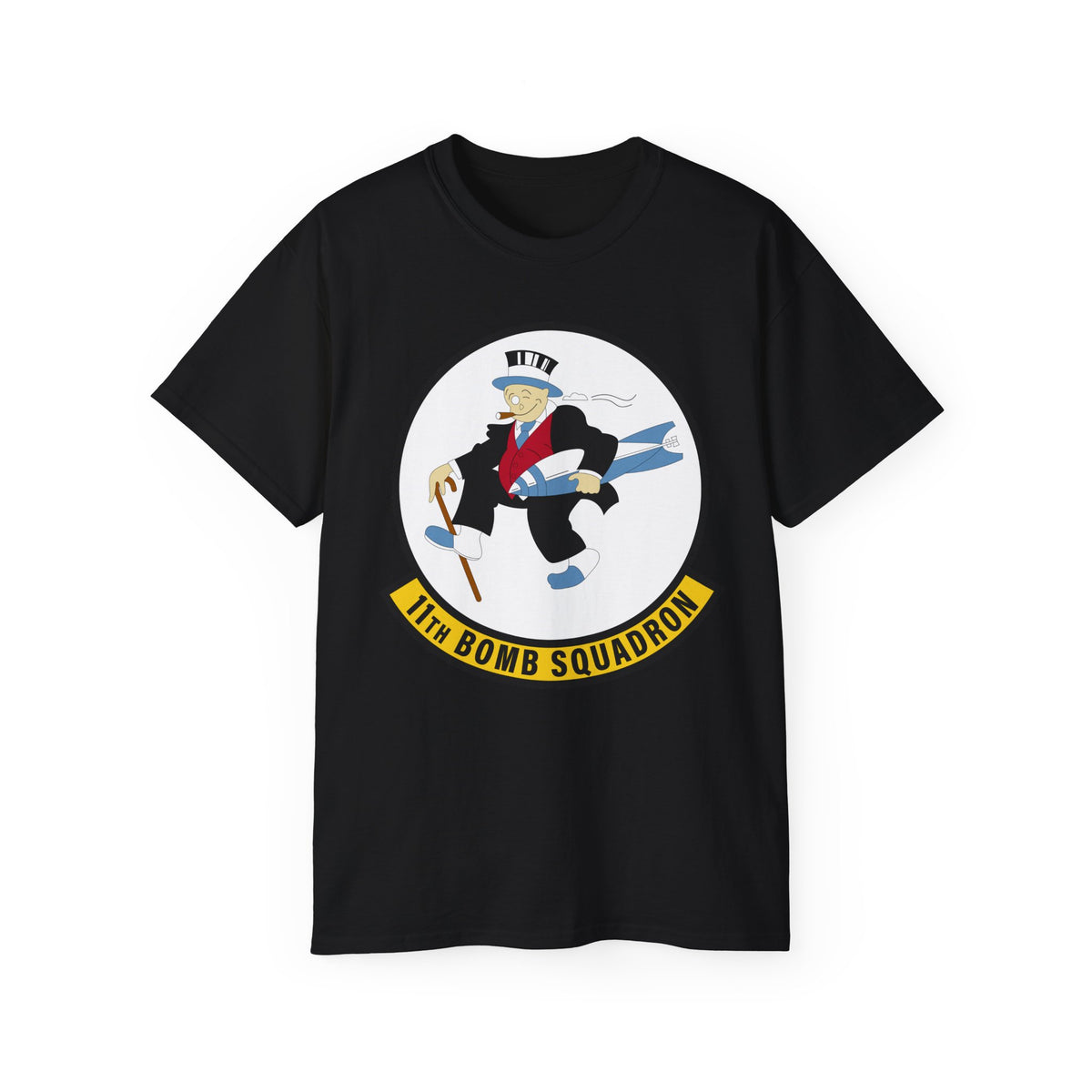 Unisex Ultra Cotton Tee - USAF - 11th Bomb Squadron wo txt