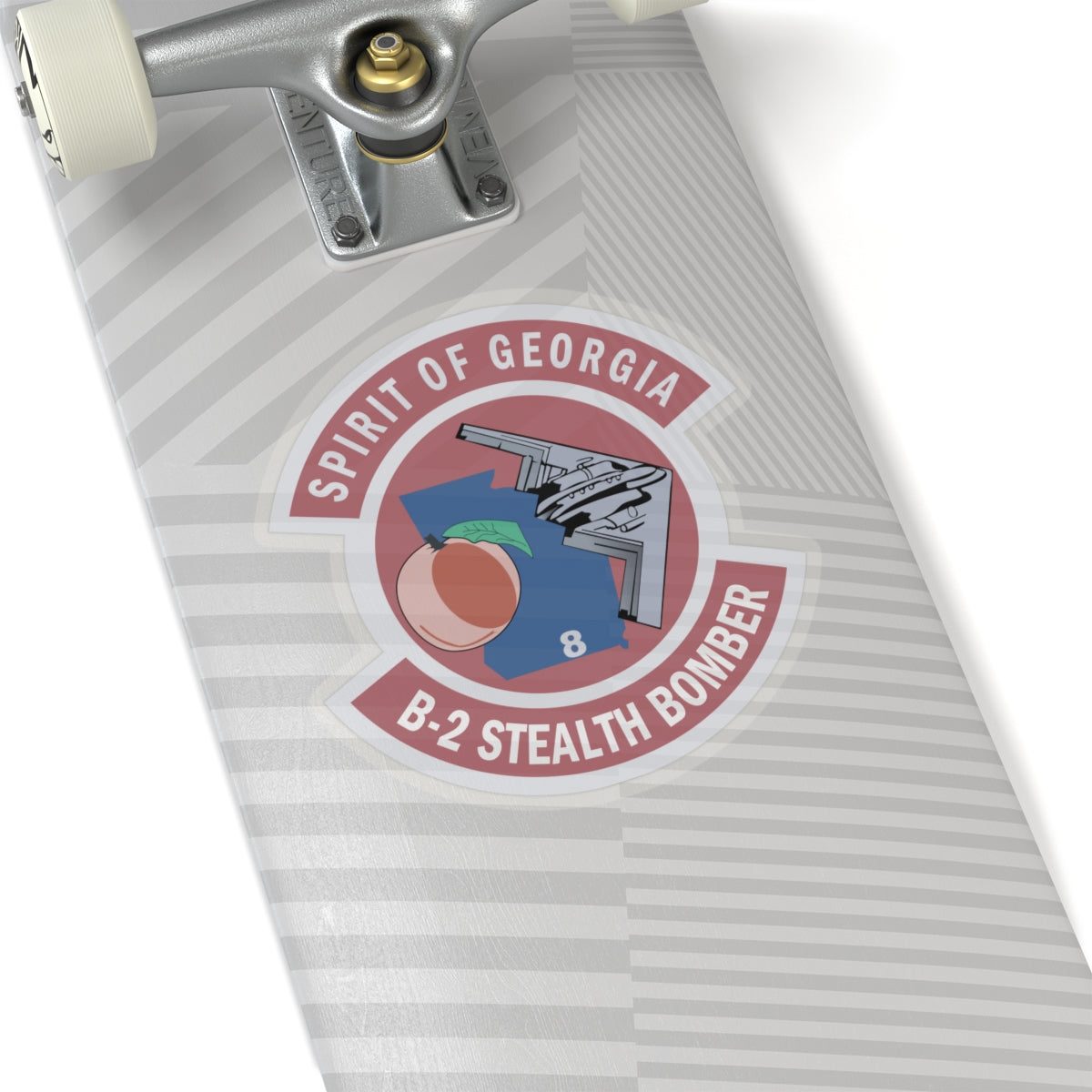 Kiss-Cut Stickers - USAF - B2 - Spirit of Georgia - Stealth Bomber wo txt X 300