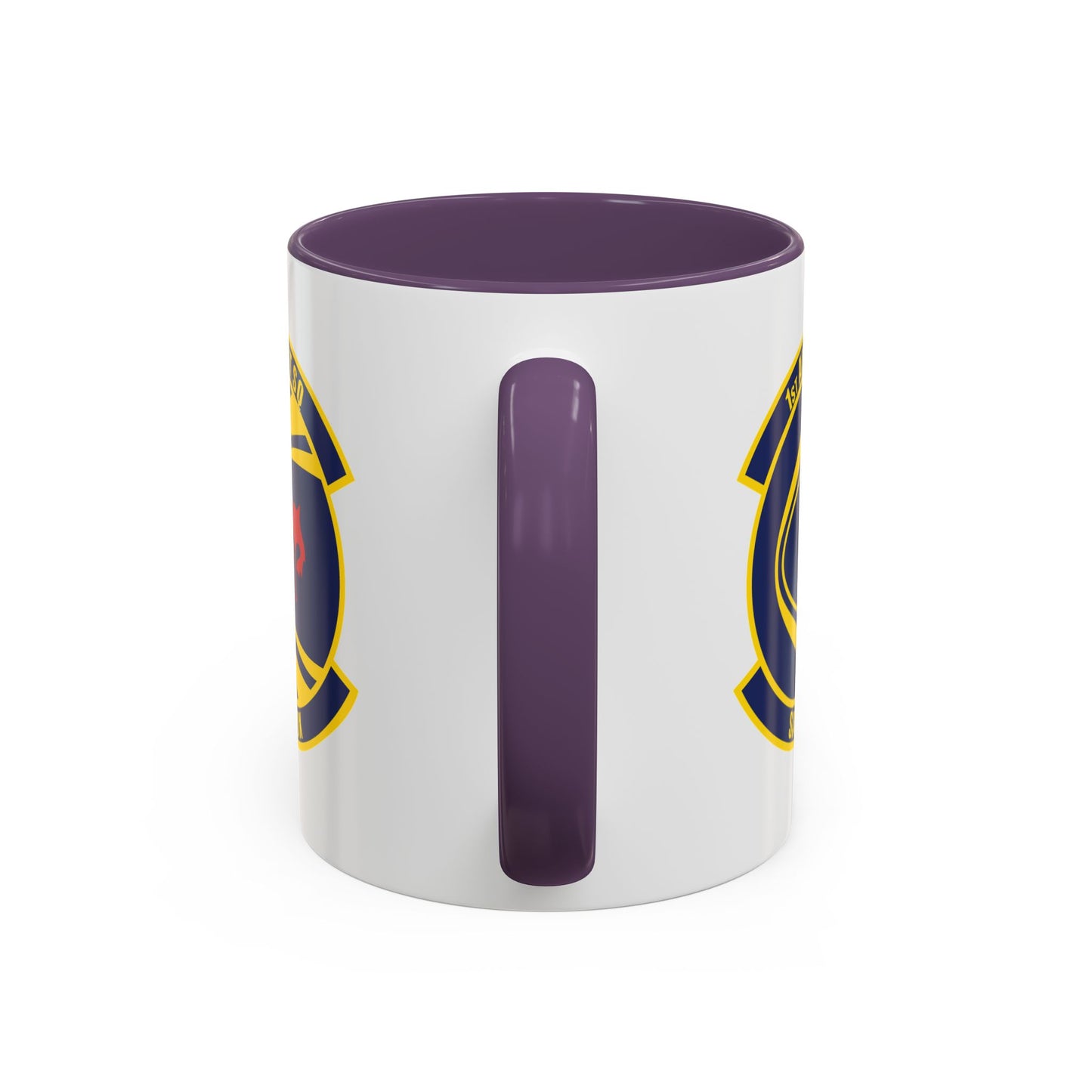 Accent Coffee Mug (11oz & 15oz) - USAF - 1st Airlift Squadron wo txt X 300