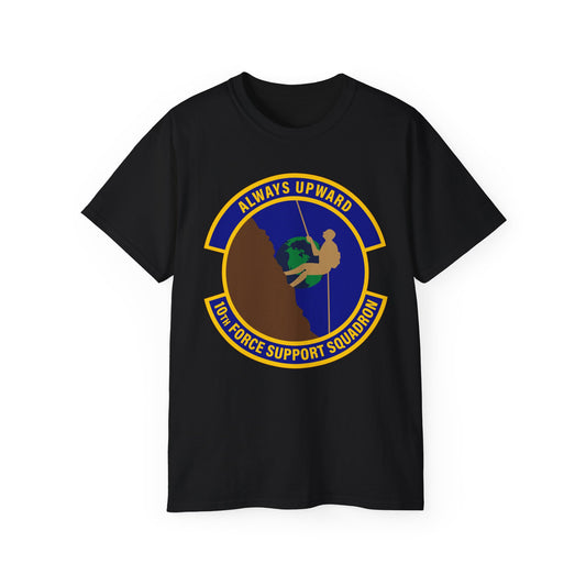 Unisex Ultra Cotton Tee - USAF - 10th Force Support Squadron wo txt