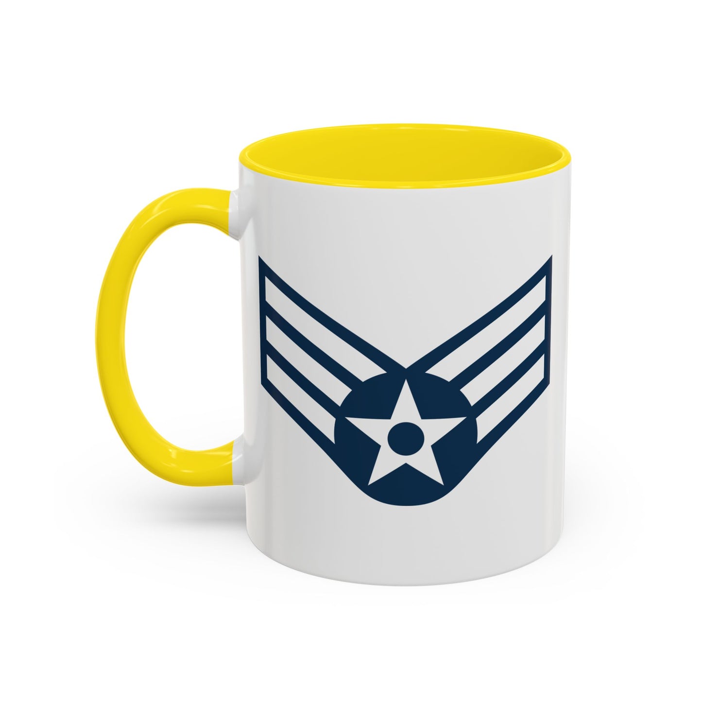Accent Coffee Mug (11oz & 15oz) - USAF - Senior Airman (E4) - 2020